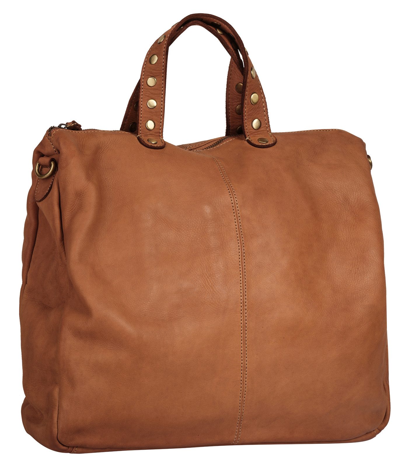 Samantha Look Schoudertas echt leer, made in italy