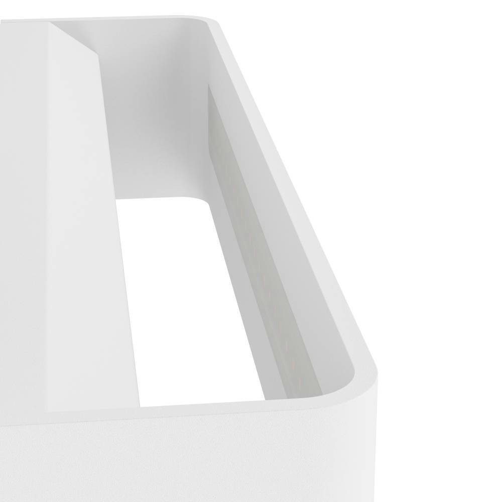 EGLO Wandlamp SANIA 4 wandlamp, wandspot, ganglamp, wit, LED, modern (1 stuk)