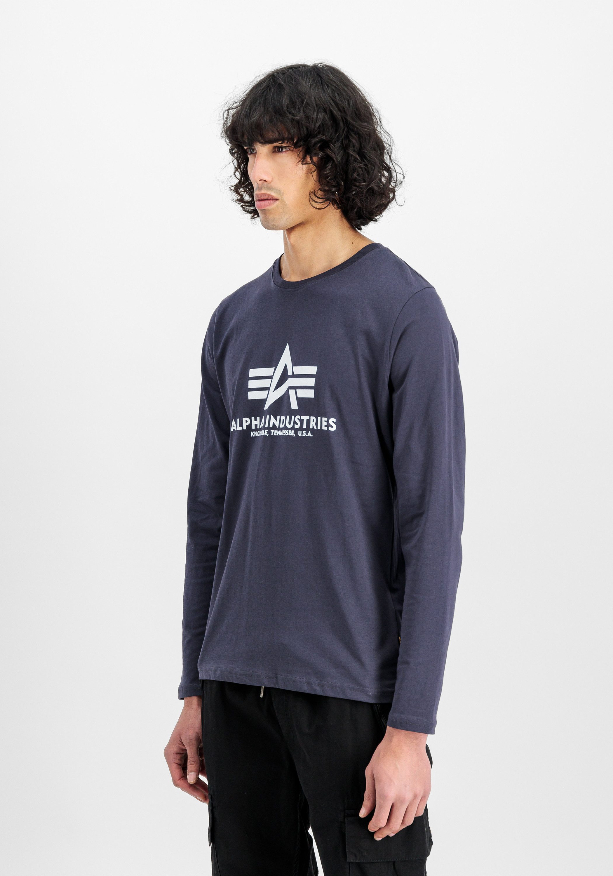 Alpha Industries Longsleeve Alpha Industries Men - Longsleeves Basic T - Longsleeve