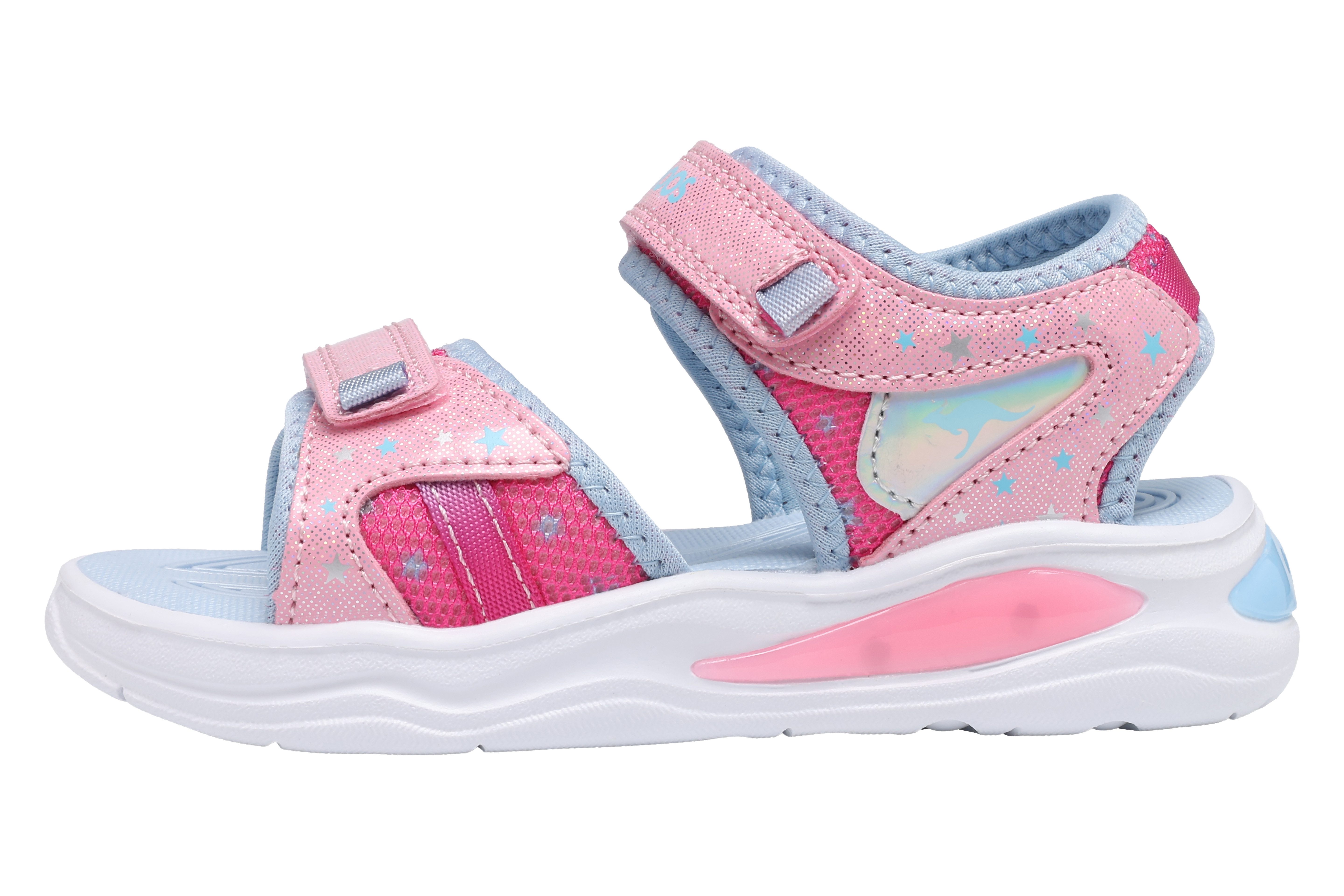 KangaROOS Sandalen K-SLS Penny met knipperlichtje