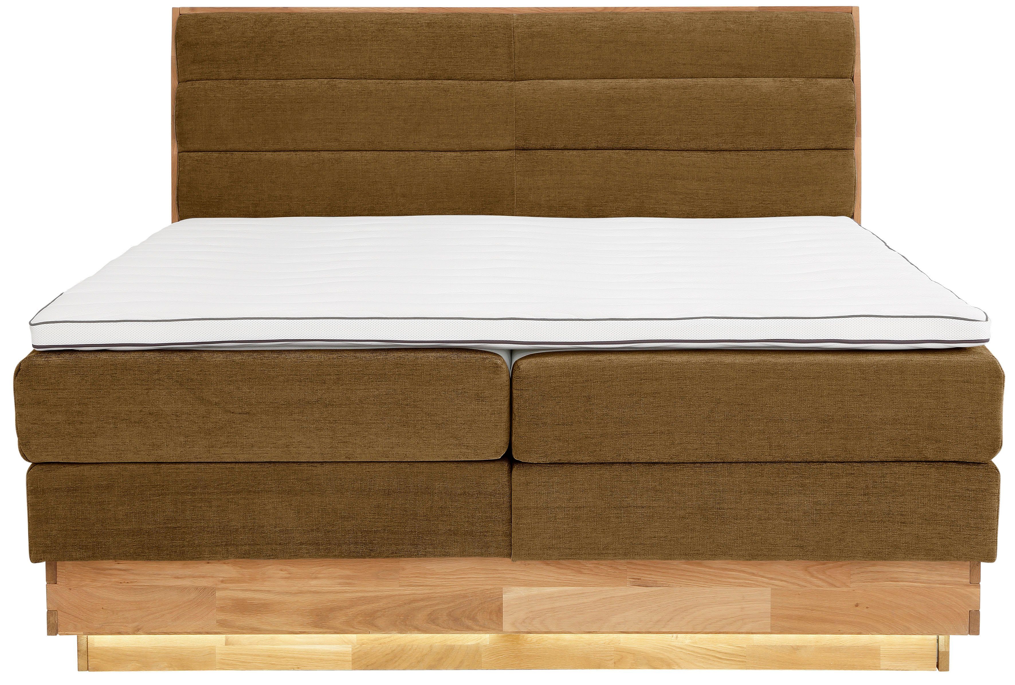 OTTO products Boxspring Ledverlichting, met gecertificeerde, gerecyclede overtrekstoffen