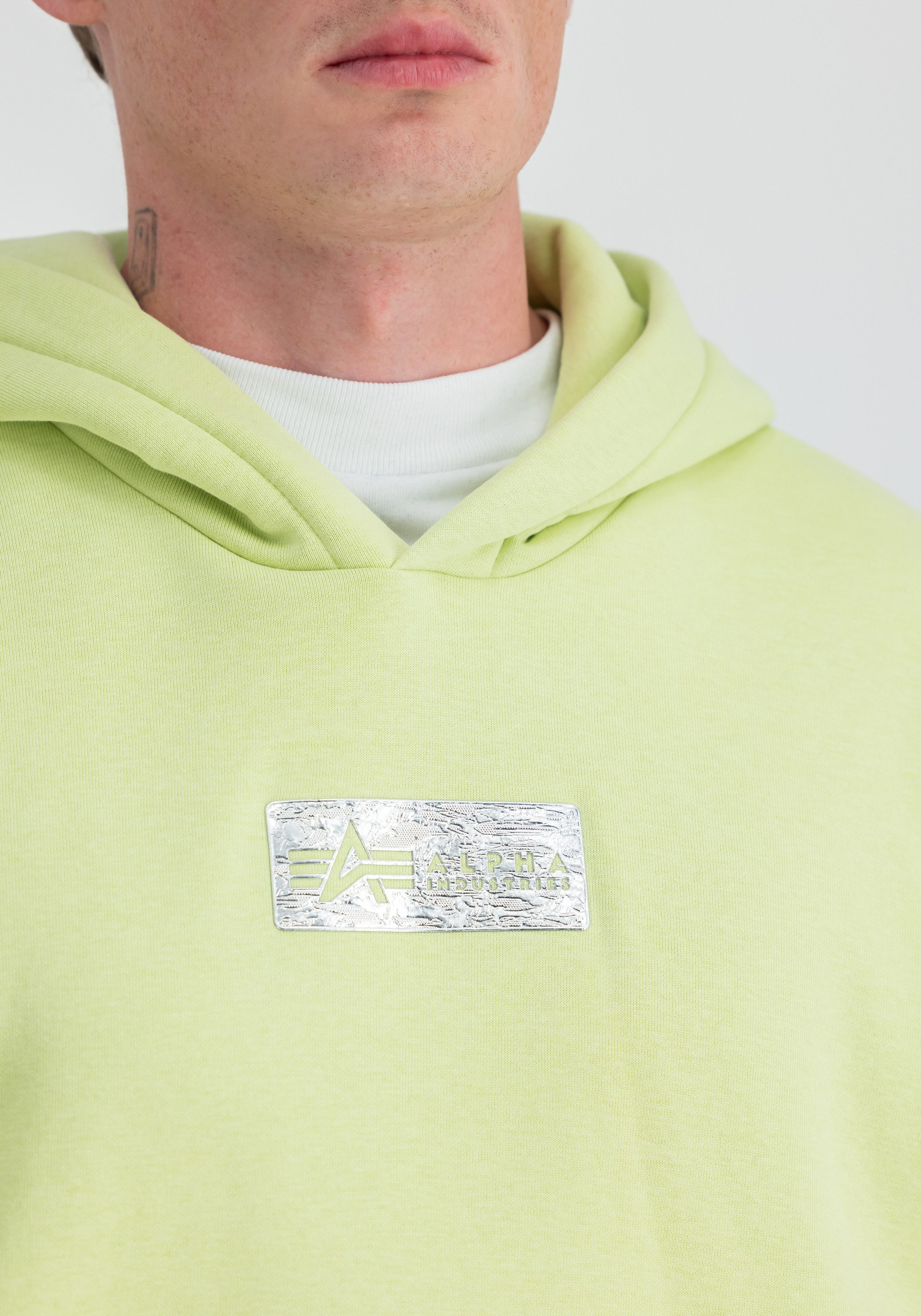 Alpha Industries Hoodie Alpha Industries Men - Hoodies Metal Plate Hoodie
