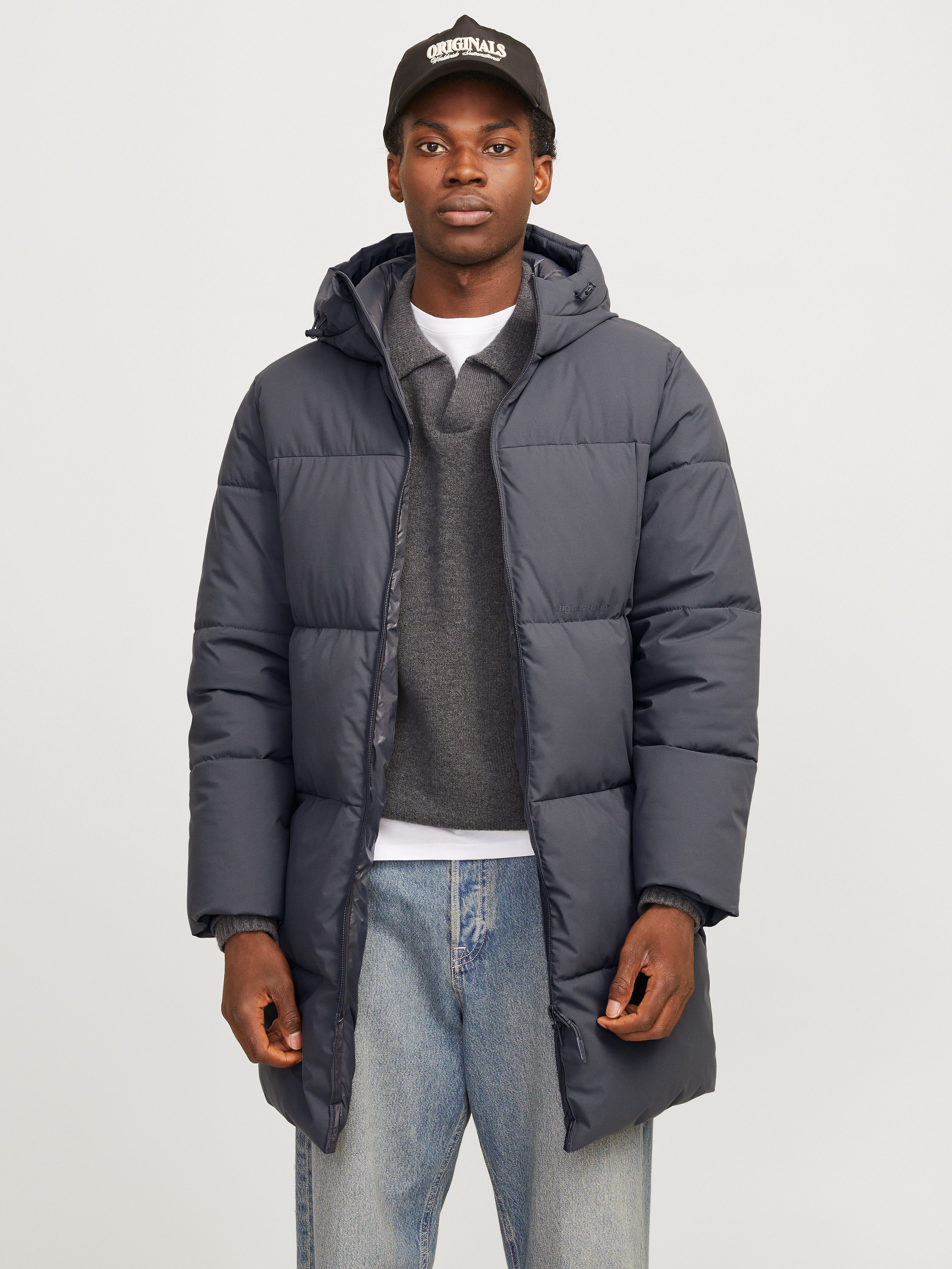 Jack & Jones Gewatteerde jas JORVESTERBRO LONG PUFFER AW24 SN