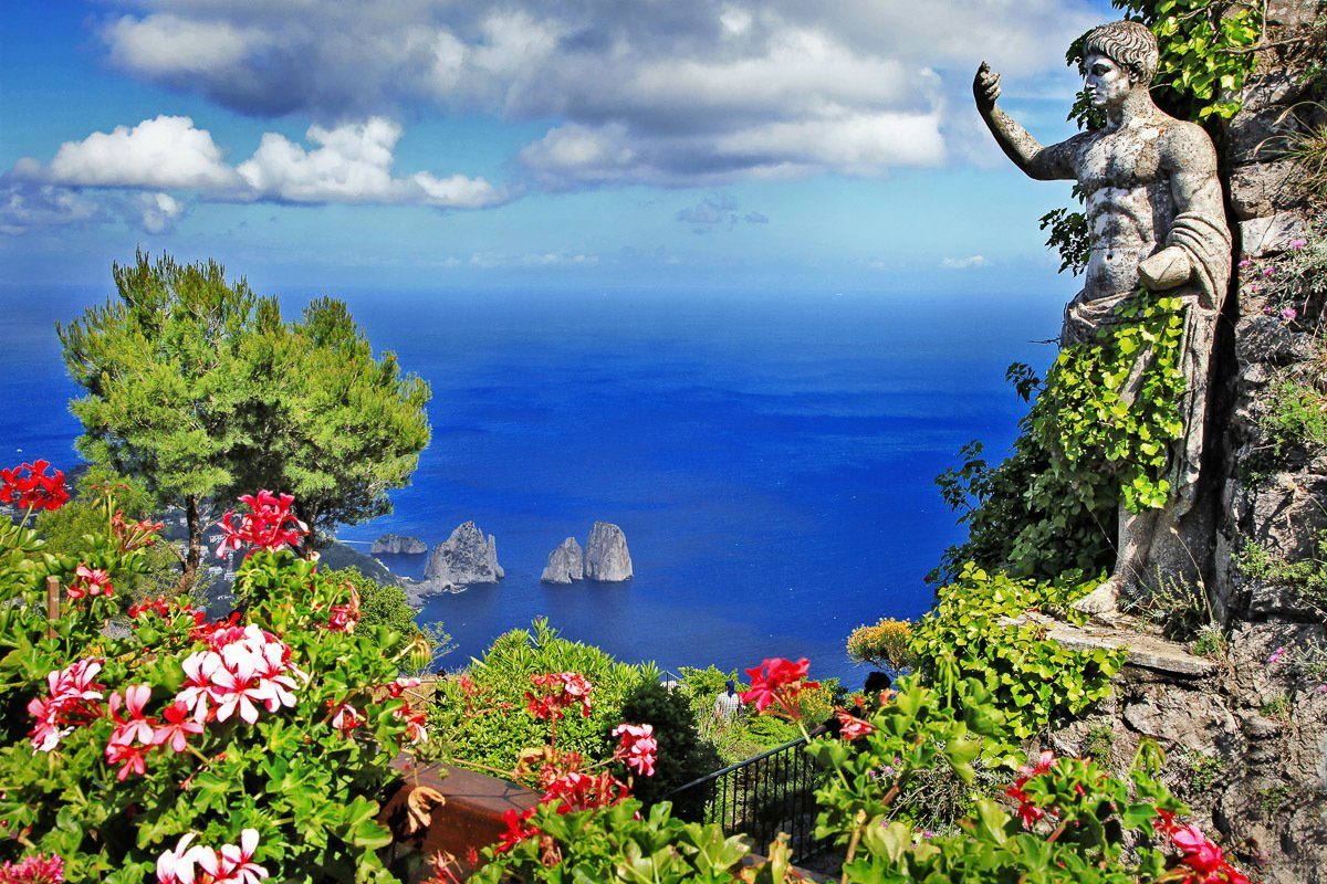 Papermoon Fotobehang Capri Island View
