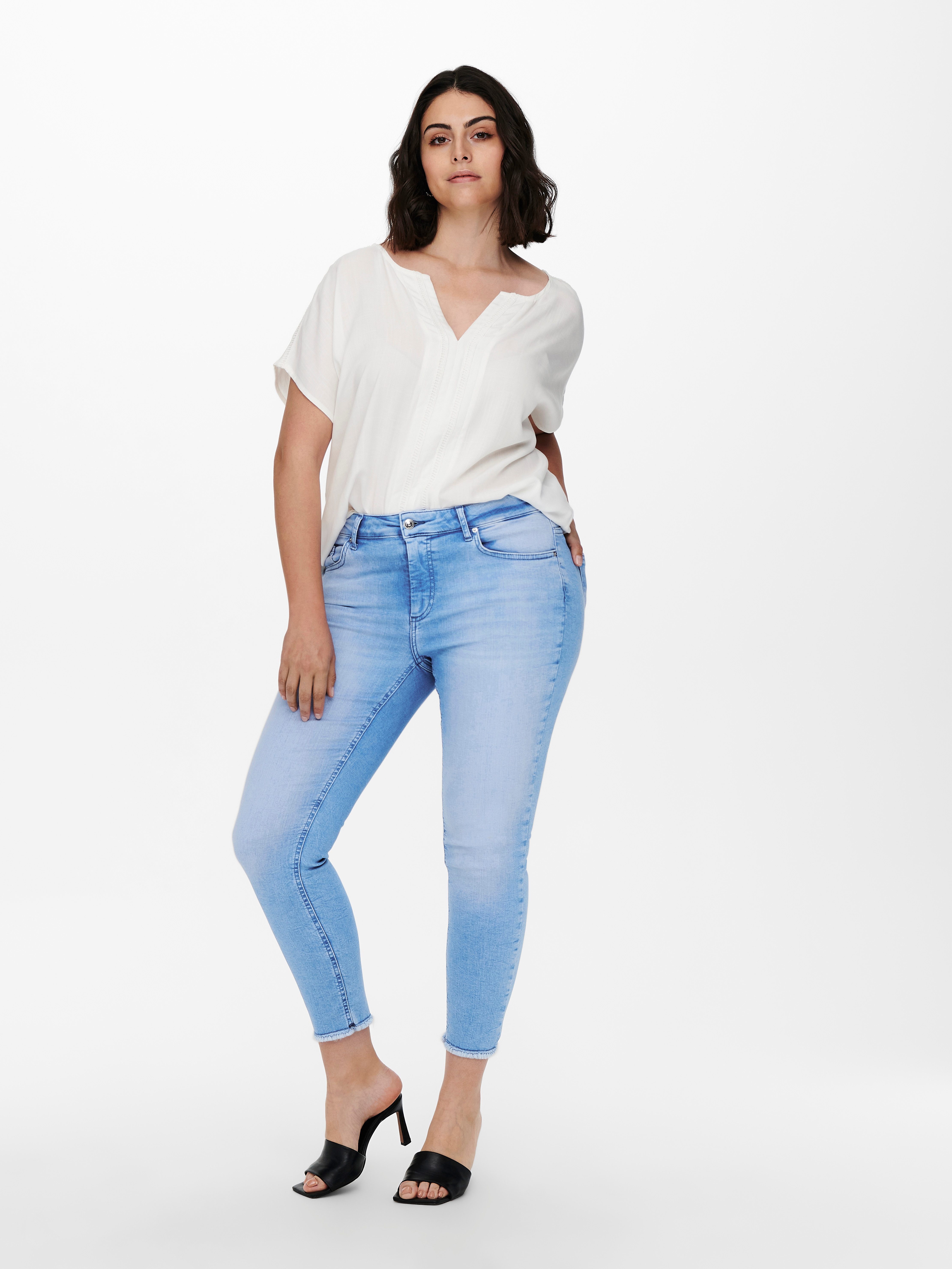 ONLY CARMAKOMA Skinny fit jeans CARWILLY REG SK ANK RW REA4348