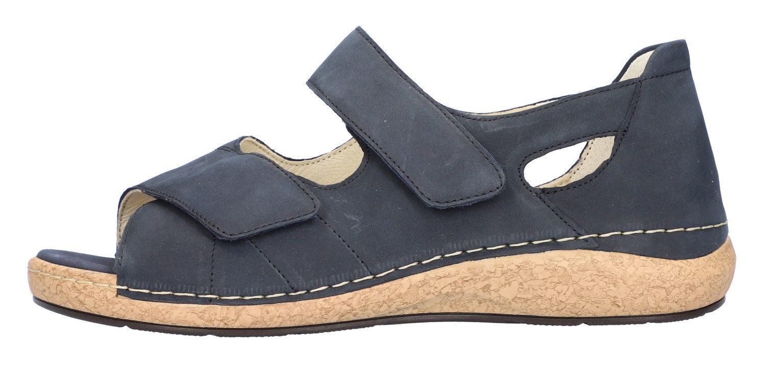 Waldläufer Sandalen K-Heliett , zomerschoen, sandaal, sleehak, in comfortabele breedte k (= extra breed)