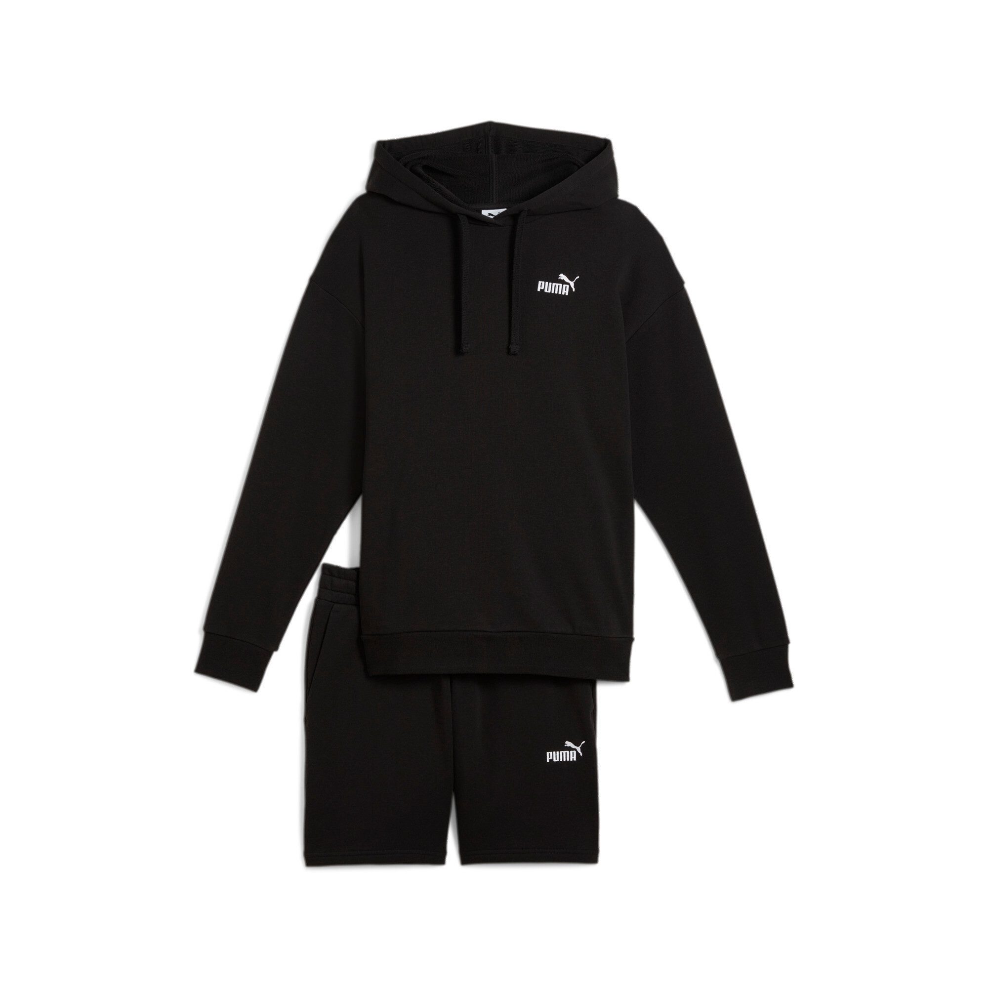 PUMA Trainingspak SHORT HOODED RELAXED SWEAT SUIT 7" TR OP (2-delig)