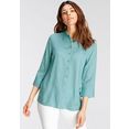 otto products klassieke blouse duurzaam van zachte lenzing™ ecovero™-viscose groen