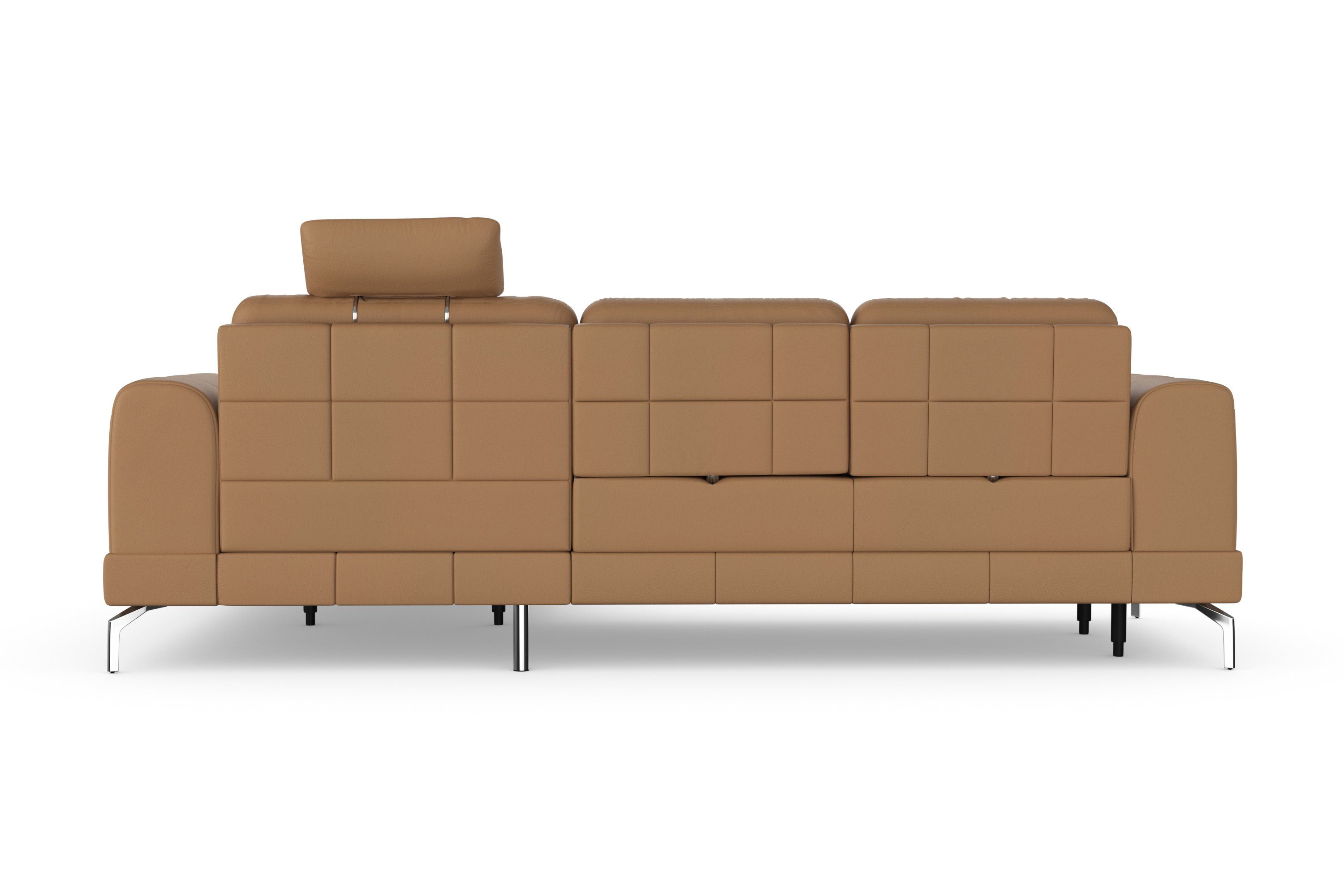 sit&more Hoekbank Bendigo L-vorm inclusief zitdiepteverstelling, bodemvrijheid 15 cm, 2 pootkleuren