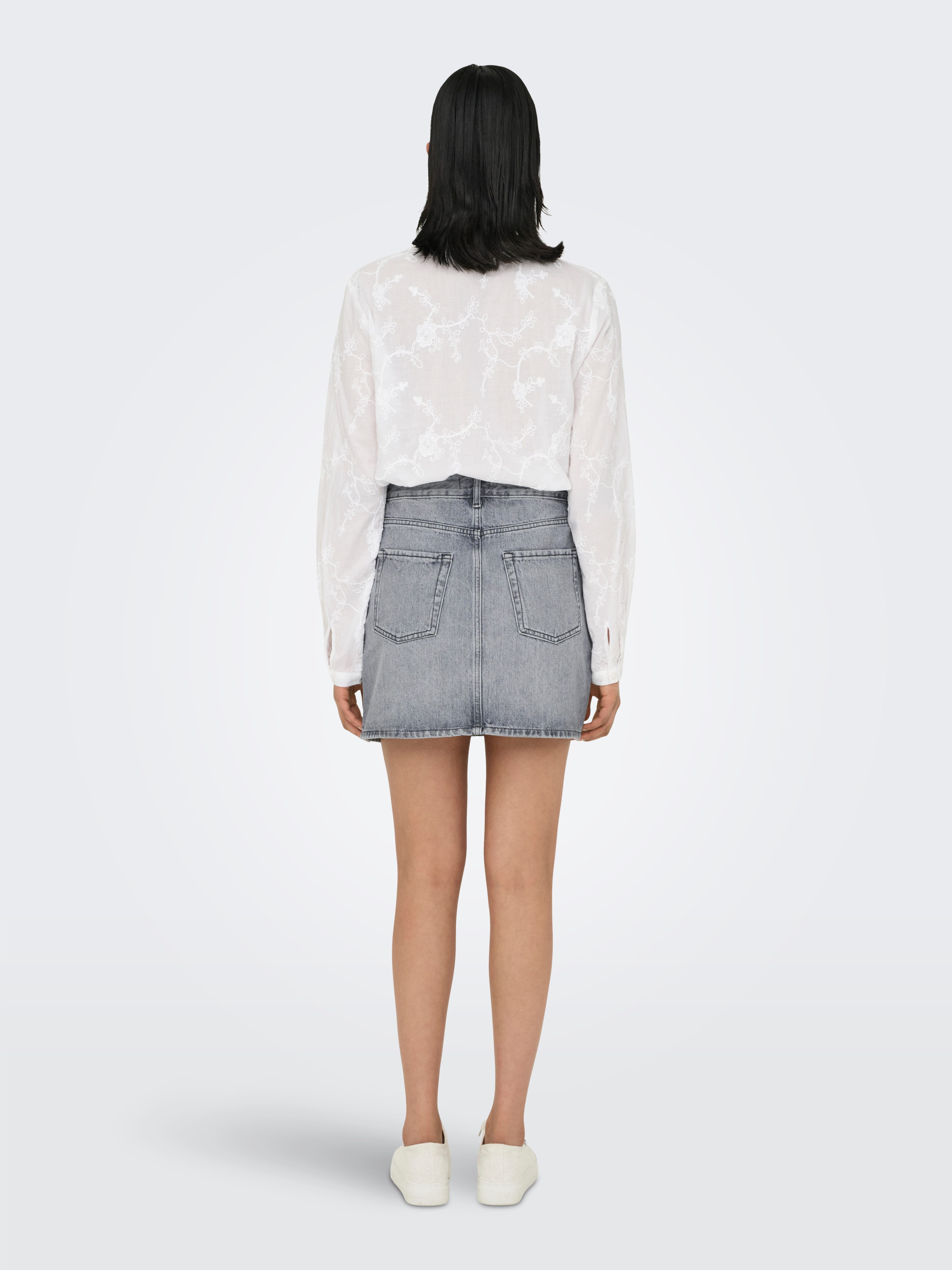 Only Jeans rok ONLSTELLA SHORT SKIRT DNM AZG NOOS