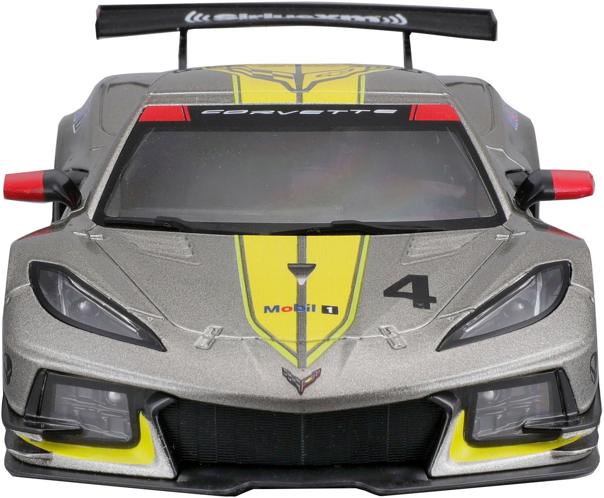 Bburago Auto op schaal Racing Chevrolet Corvette C8R ´20, grijs metalic