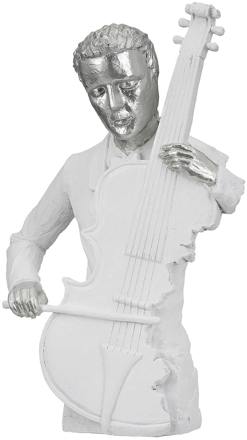 GILDE Decoratief figuur Beeld Muzikant (1 stuk)
