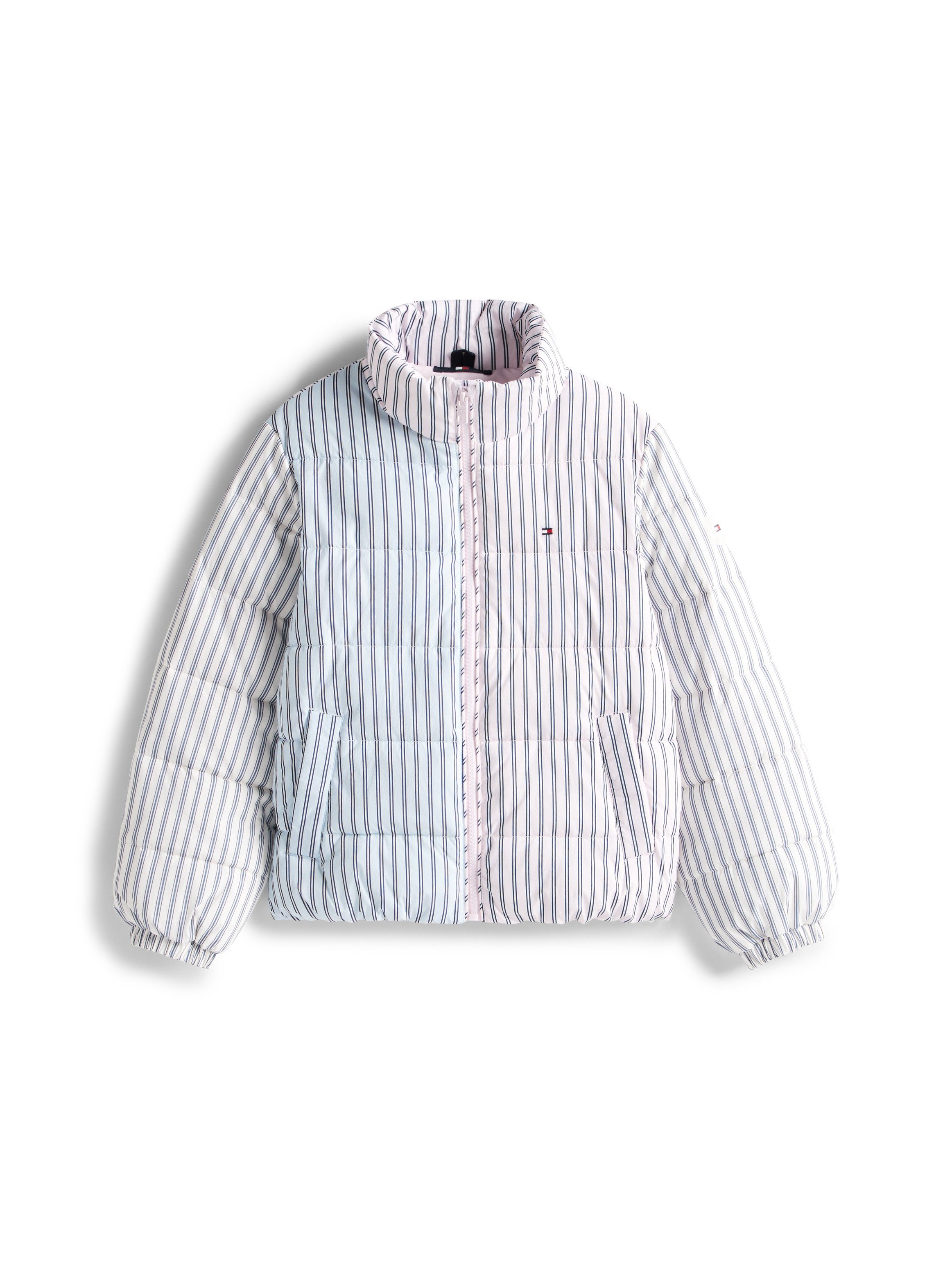 Tommy Hilfiger Gewatteerde jas MIX STRIPE PUFFER