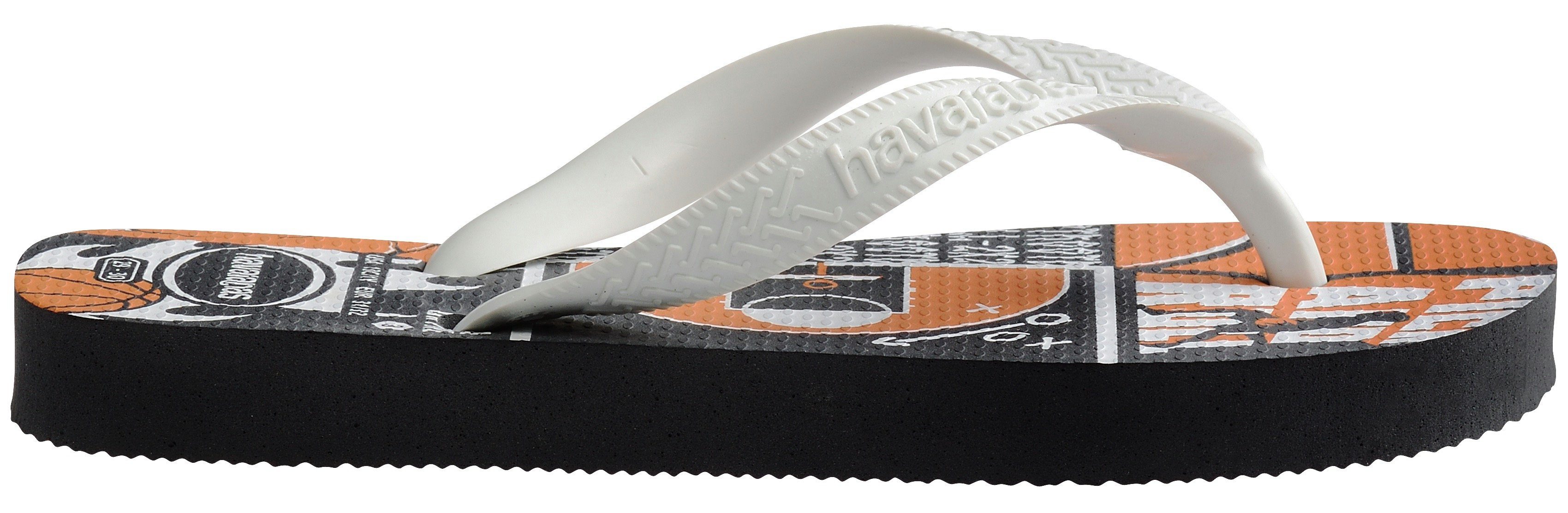 Havaianas Teenslippers KIDS ATLETHIC , zomerschoenen, badschoen, vakantie, met coole sportprint