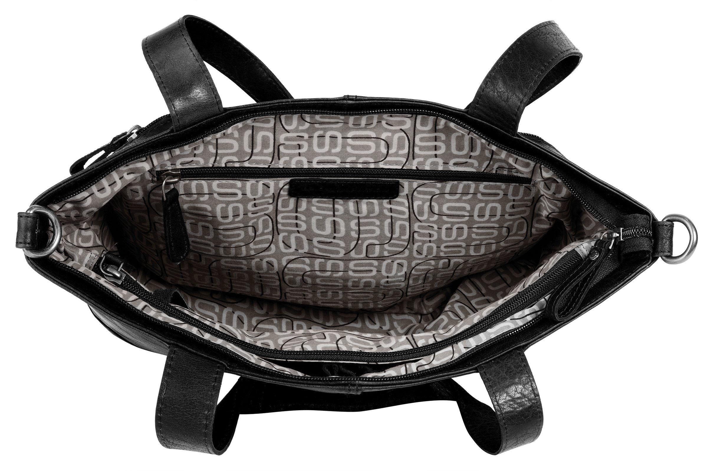 Spikes & Sparrow Shopper echt leder