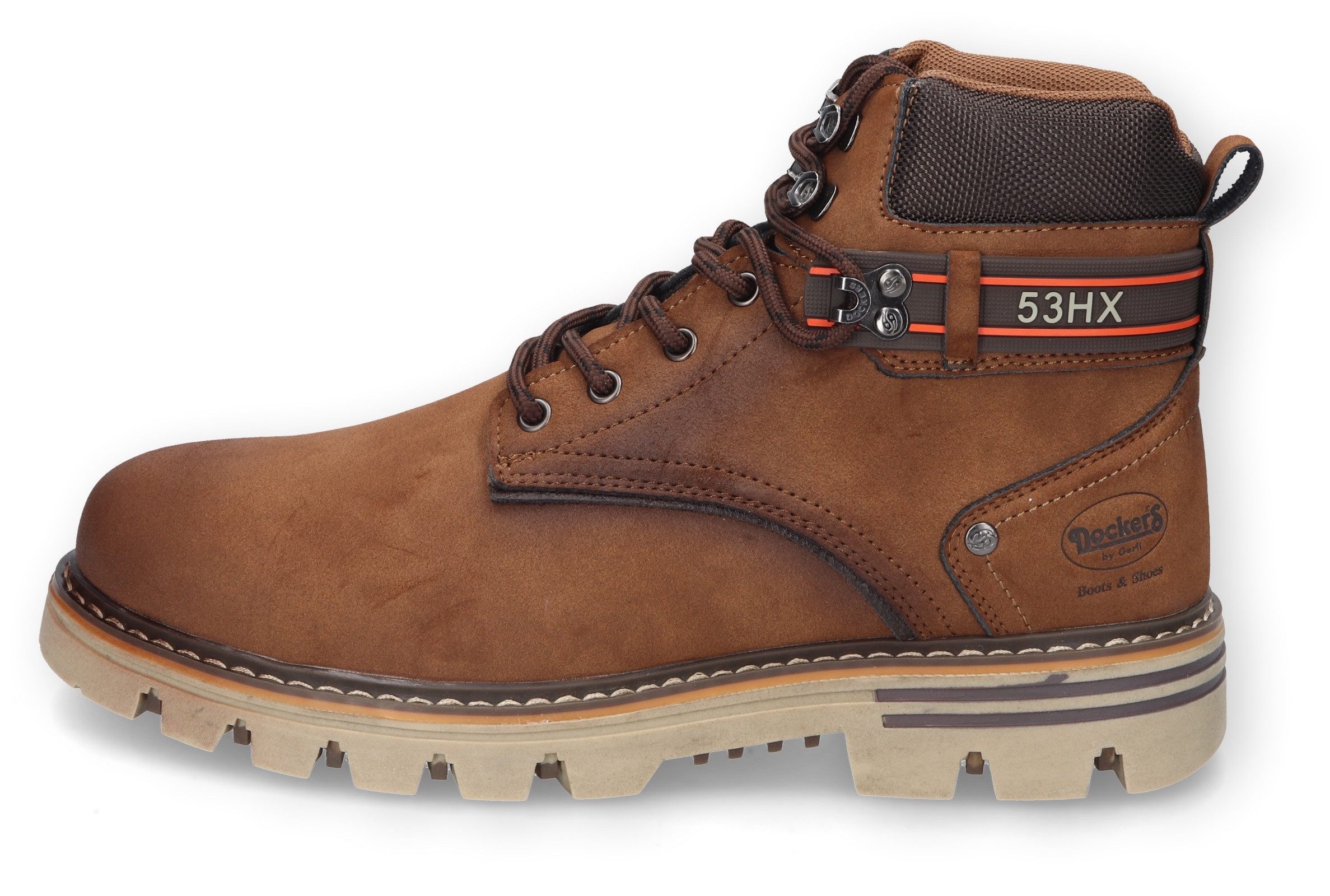 Dockers by Gerli Veterschoenen worker boots, laarzen met comfortabele schachtafsluiting van textiel