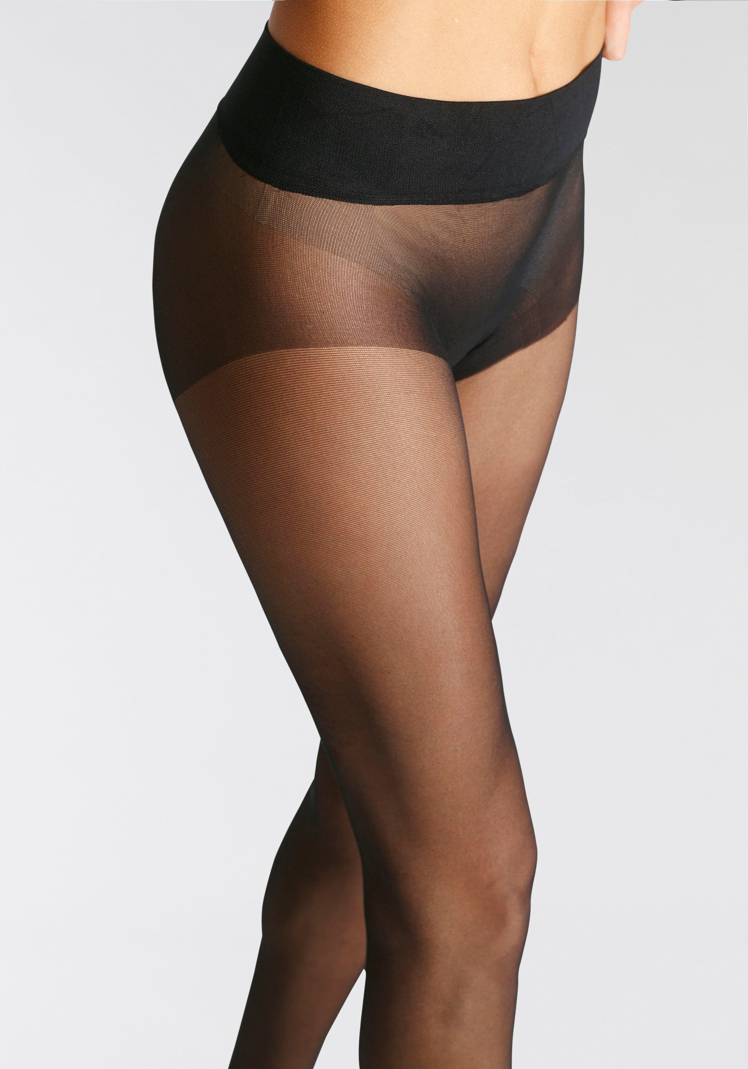 Lascana Panty mat transparant (2 stuks)