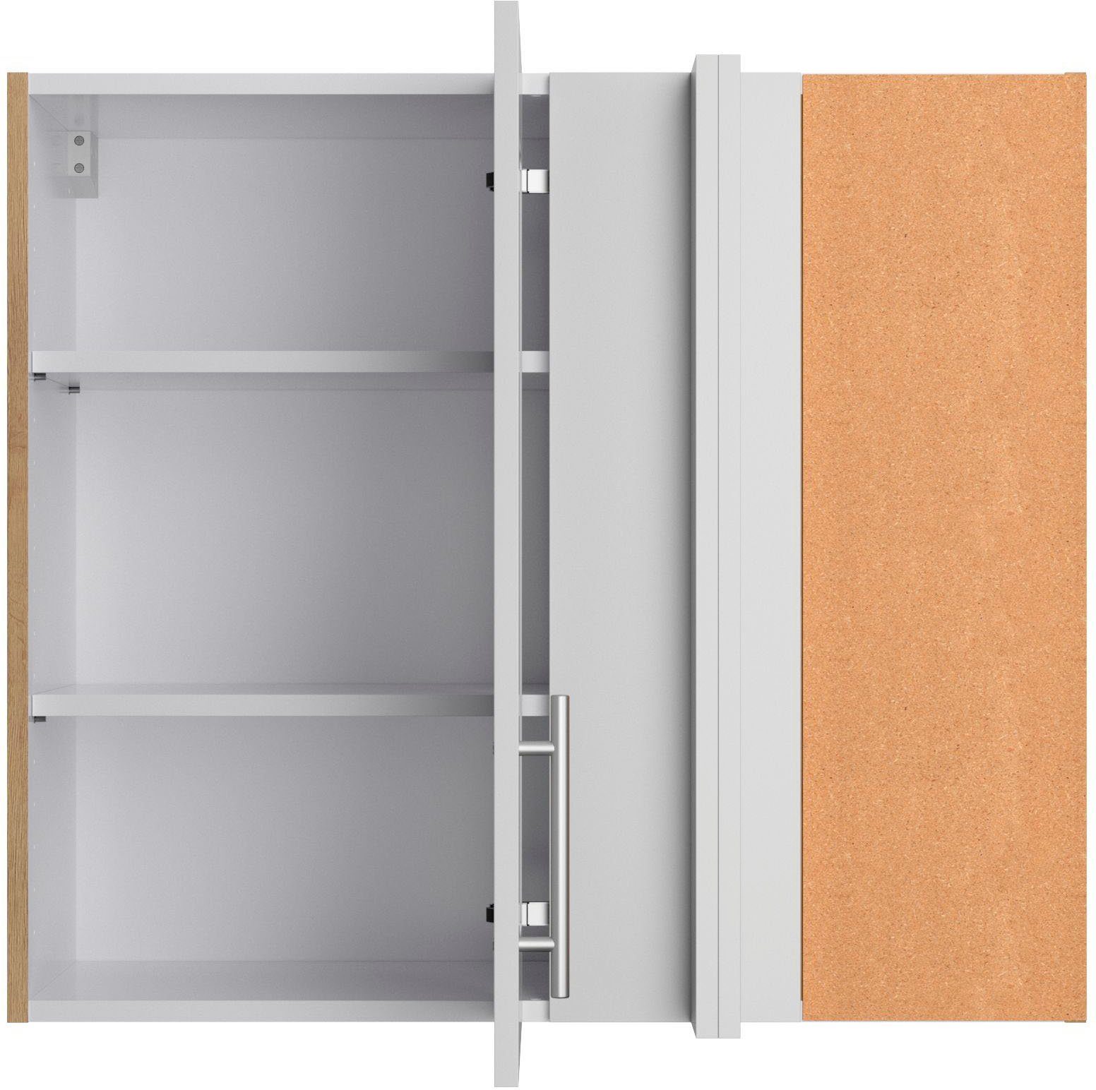 Kochstation Hangend hoekkastje KS-Ahus Breedte 80 x 45 cm