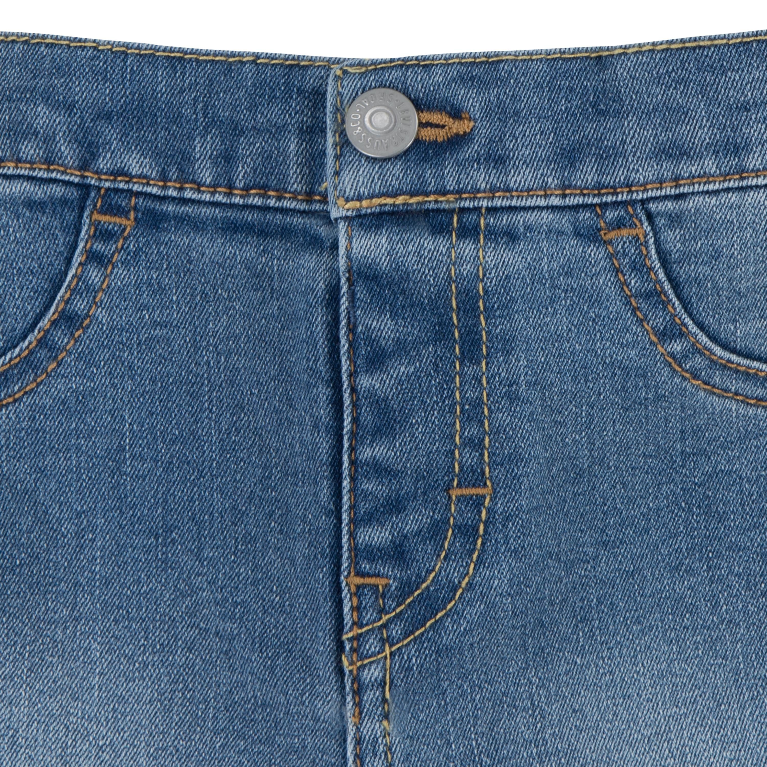 Levi's Kidswear Shirt met print en jeansshorts, voor jongens (set, 2-delig)