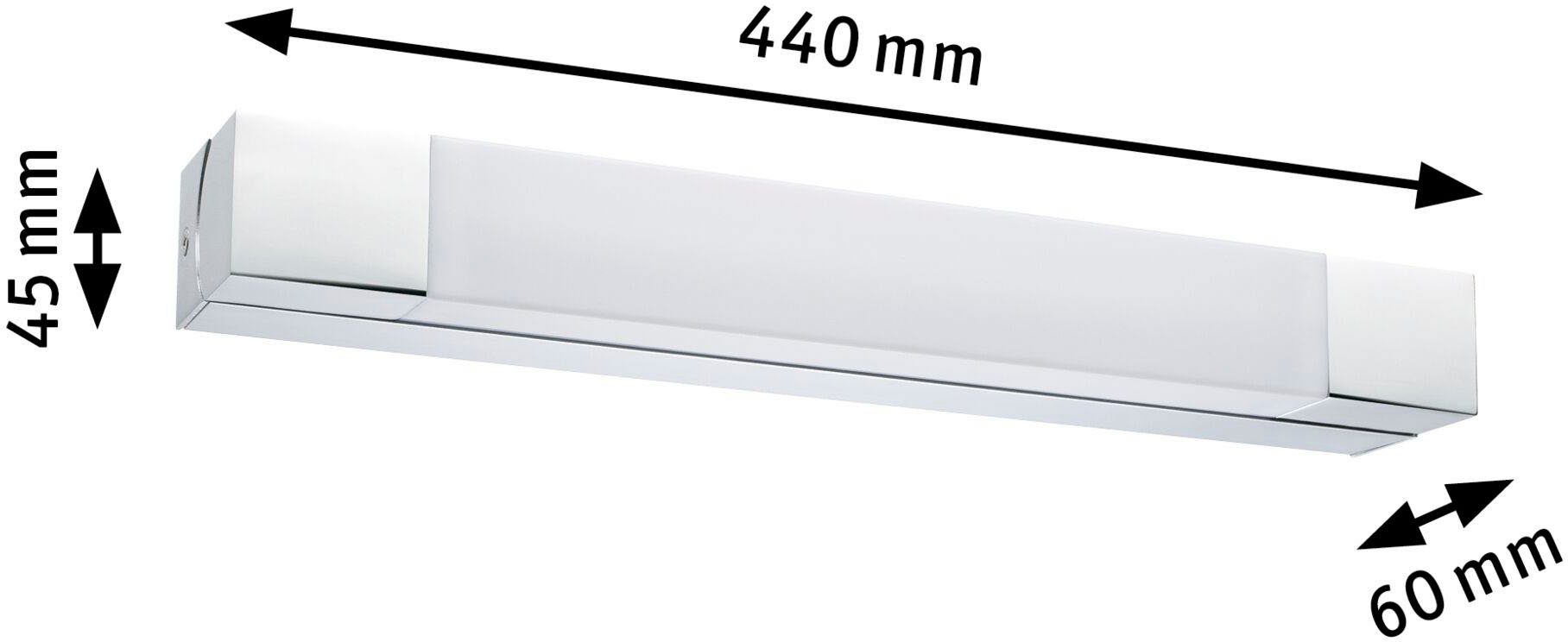 Paulmann Led-spiegellamp Selection Bathroom Spiegelverlichting Quasar IP44 3000K 230V 7,5W (1 stuk)