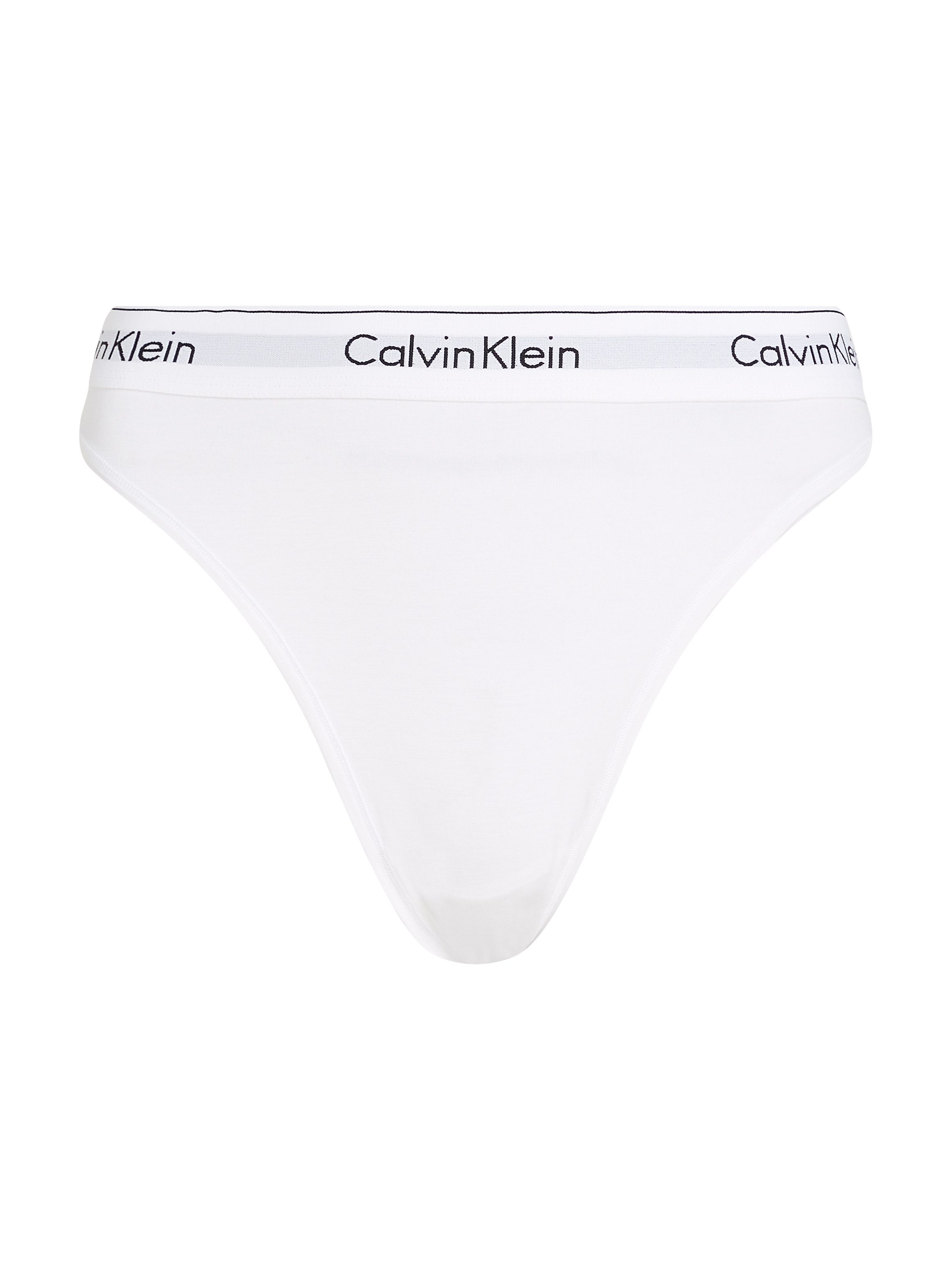 Calvin Klein Slip HIGH LEG TANGA met hoge beenlijn