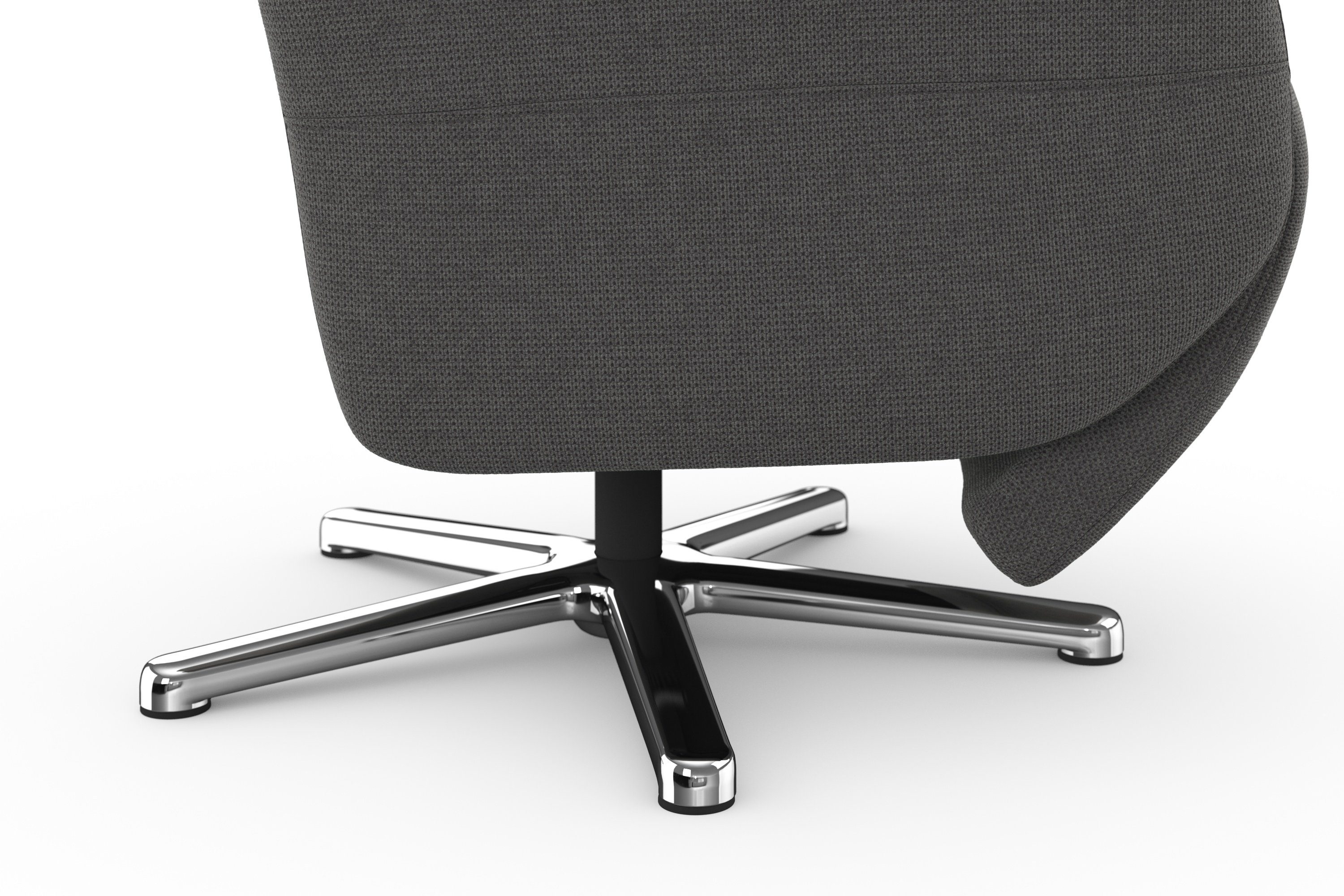 sit&more Relaxfauteuil Grenoble, incl. hoofdsteunverstelling en bekabelde afstandsbediening