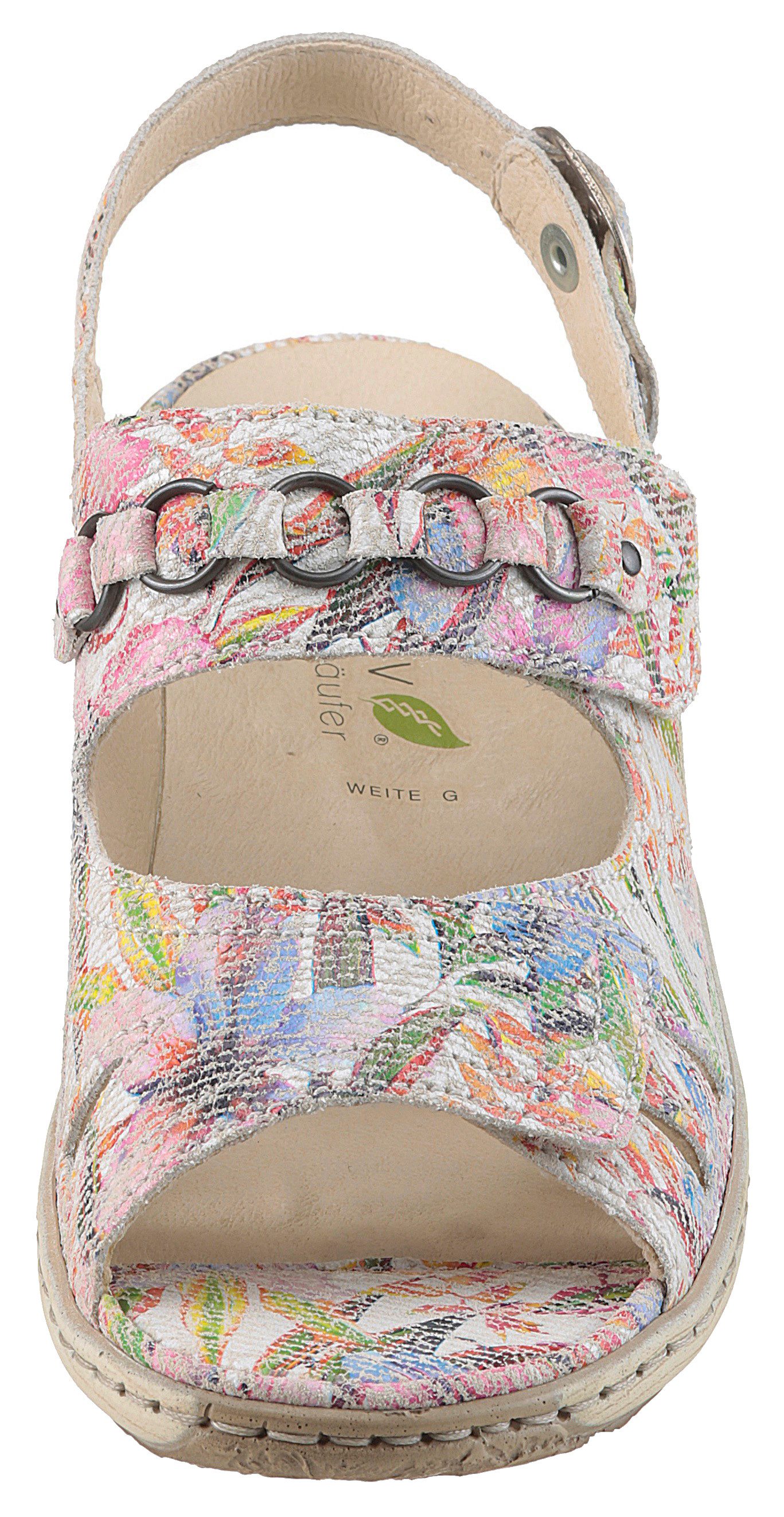 Waldläufer Sandalen Garda , zomerschoen, klittenbandschoen, sandaal in comfortbreedte g (= breed)