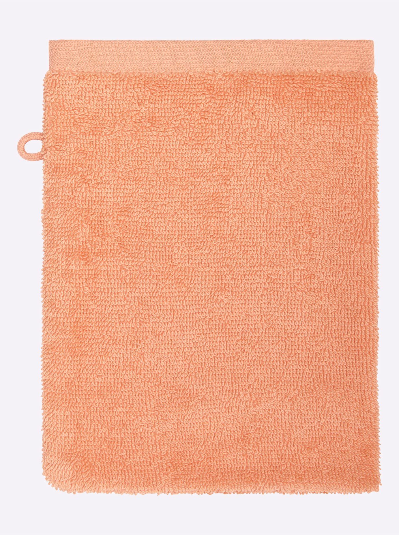 wäschepur Handdoek (1 stuk) handdoeken oranje