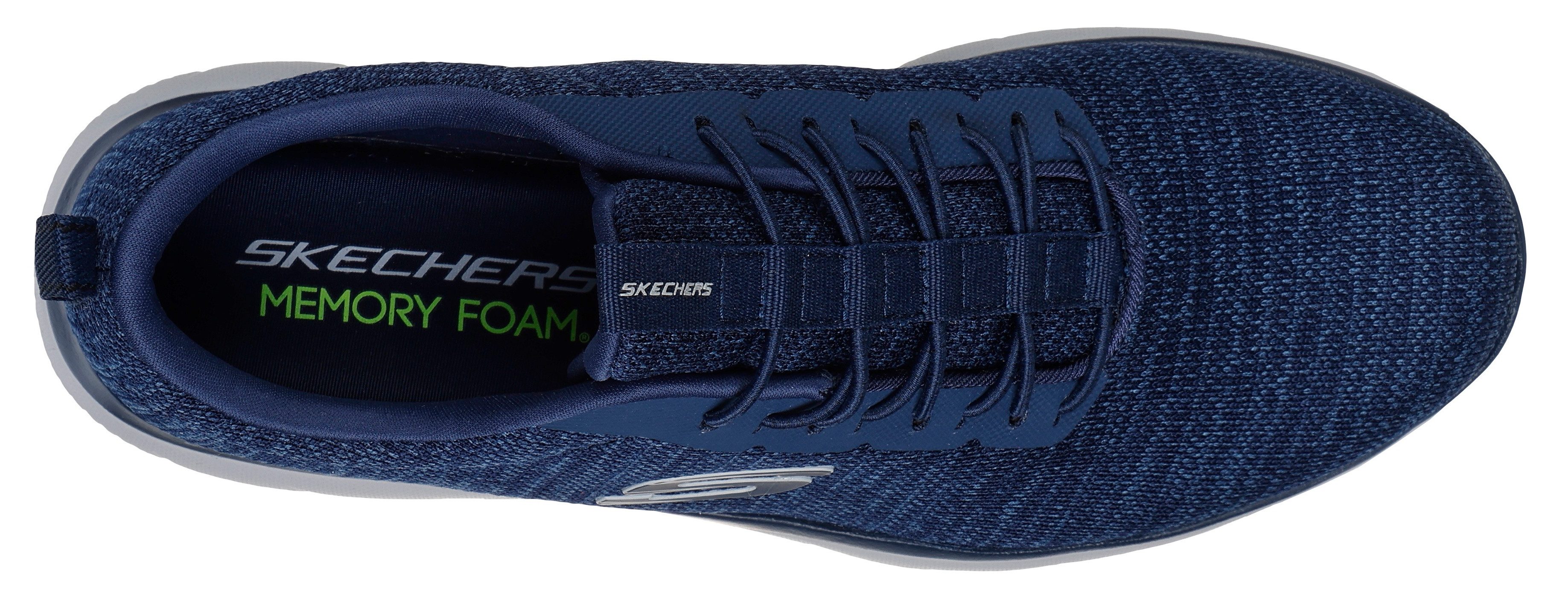 Skechers Slip-on sneakers SUMMITS- slippers vrijetijdsschoen halve schoen met elastische veters