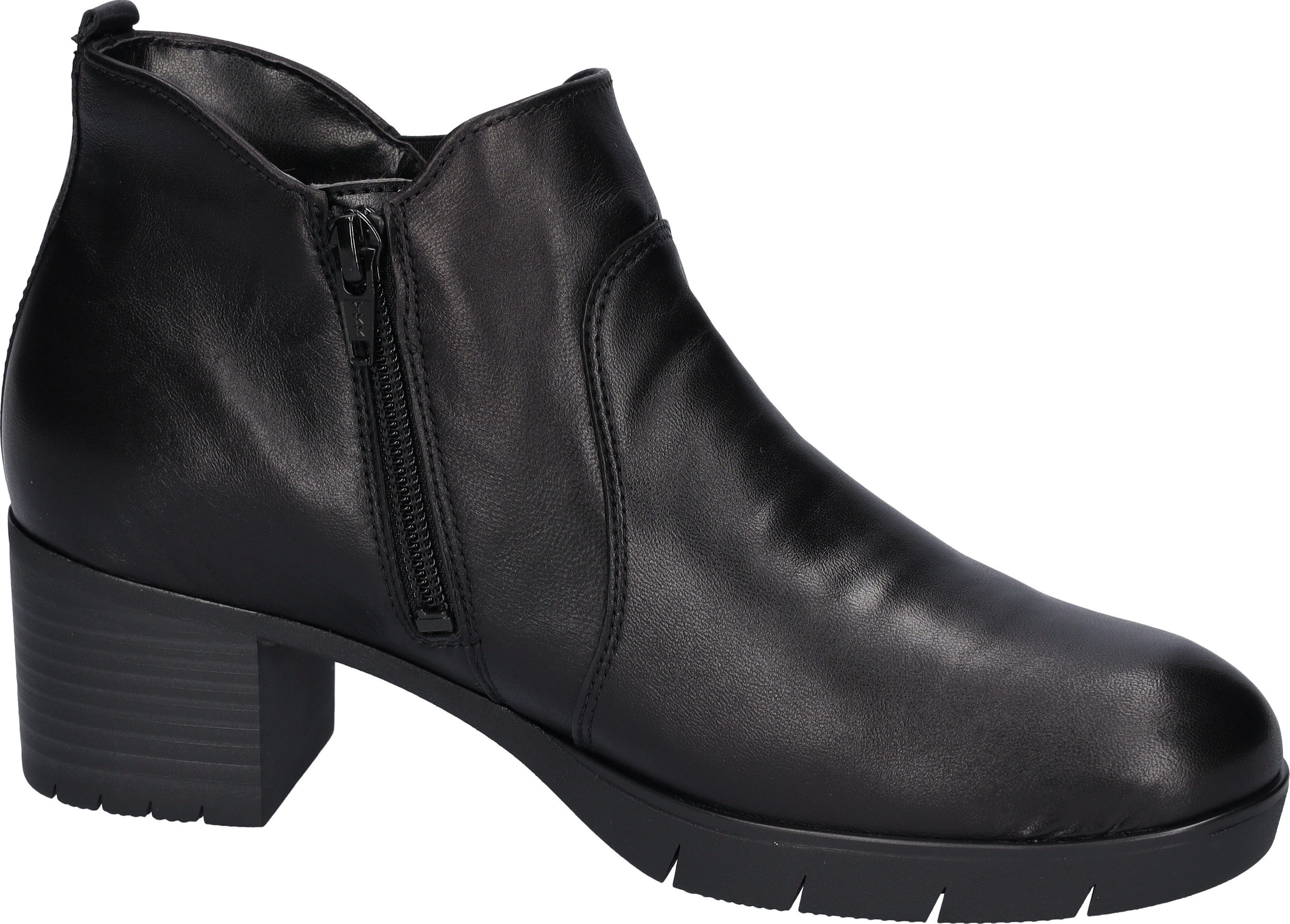 Waldläufer Enkellaarsjes H-NADJA , korte enkellaars, comfortabele schoen, blokhak, in comfortbreedte h