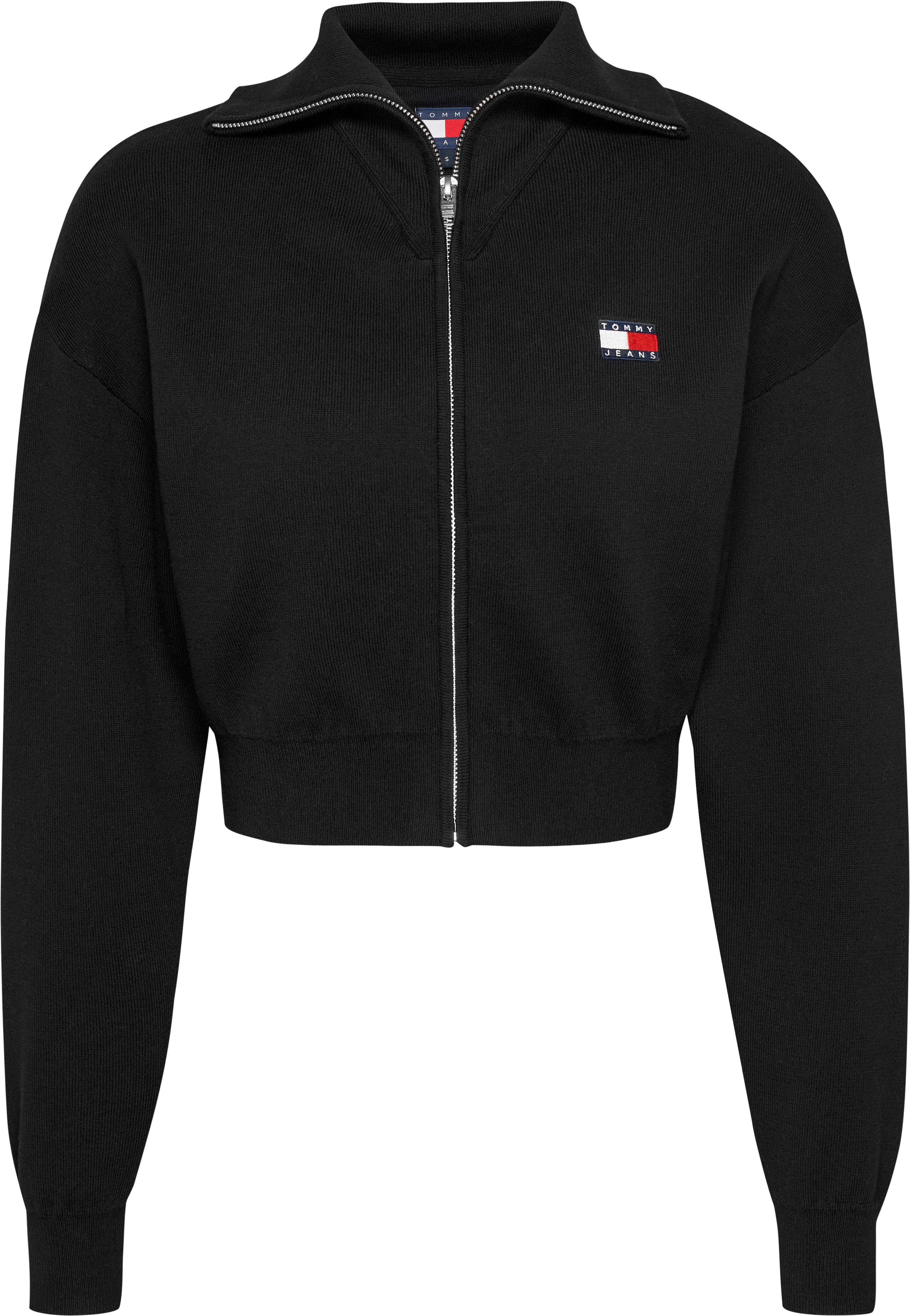 TOMMY JEANS Vest TJW CRP BADGE ZIP THRU CARDIGAN