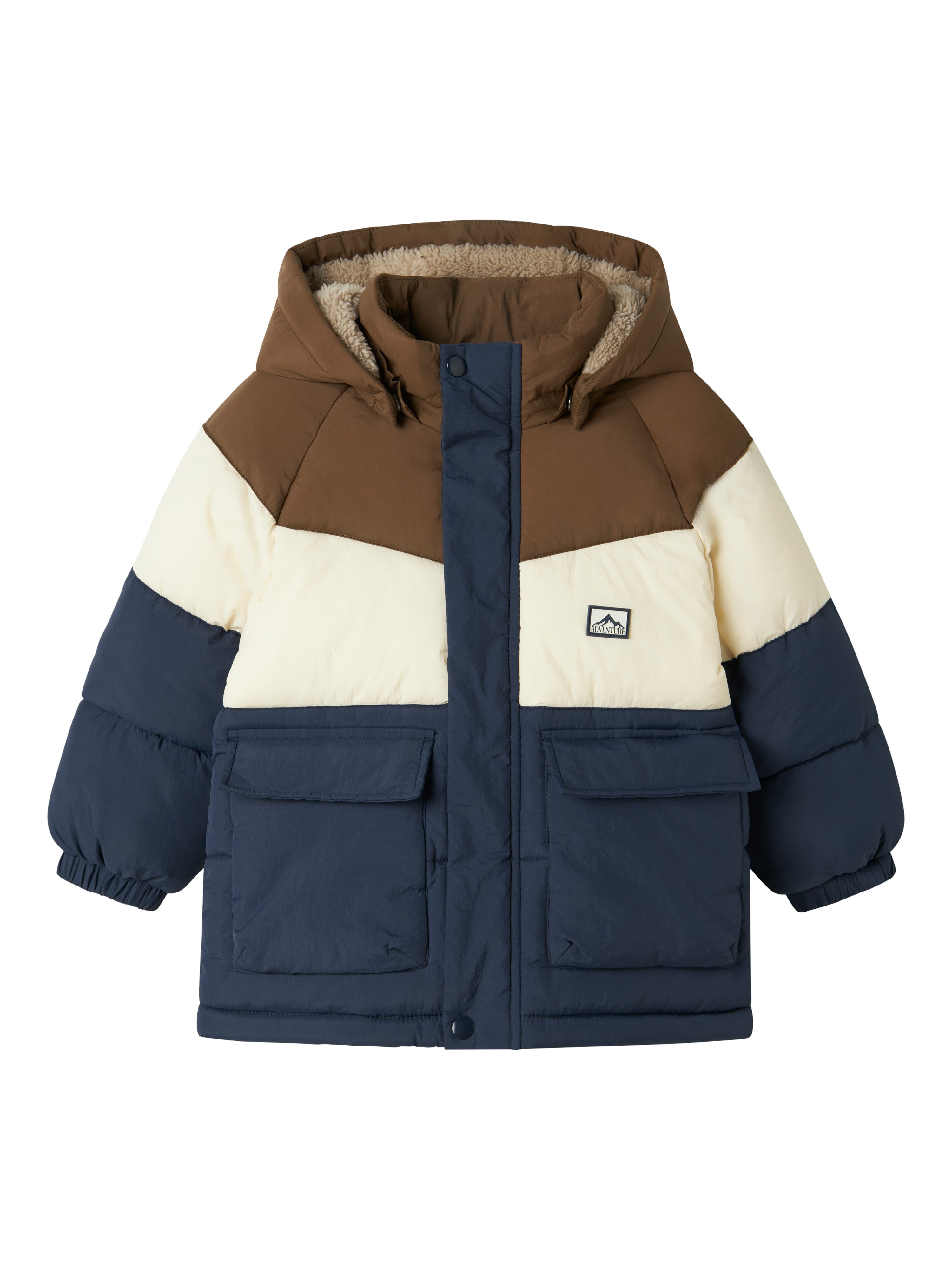 Name It Gewatteerde jas NMMMELBOURNE PUFFER JACKET BLOCK