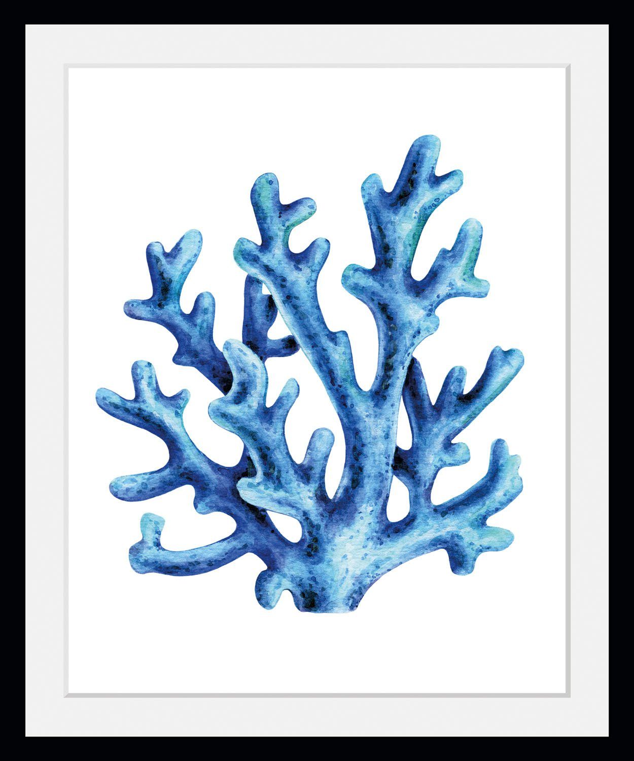 queence Wanddecoratie ANGELIKA HD premium posterdruk incl. houten lijst (1 stuk)