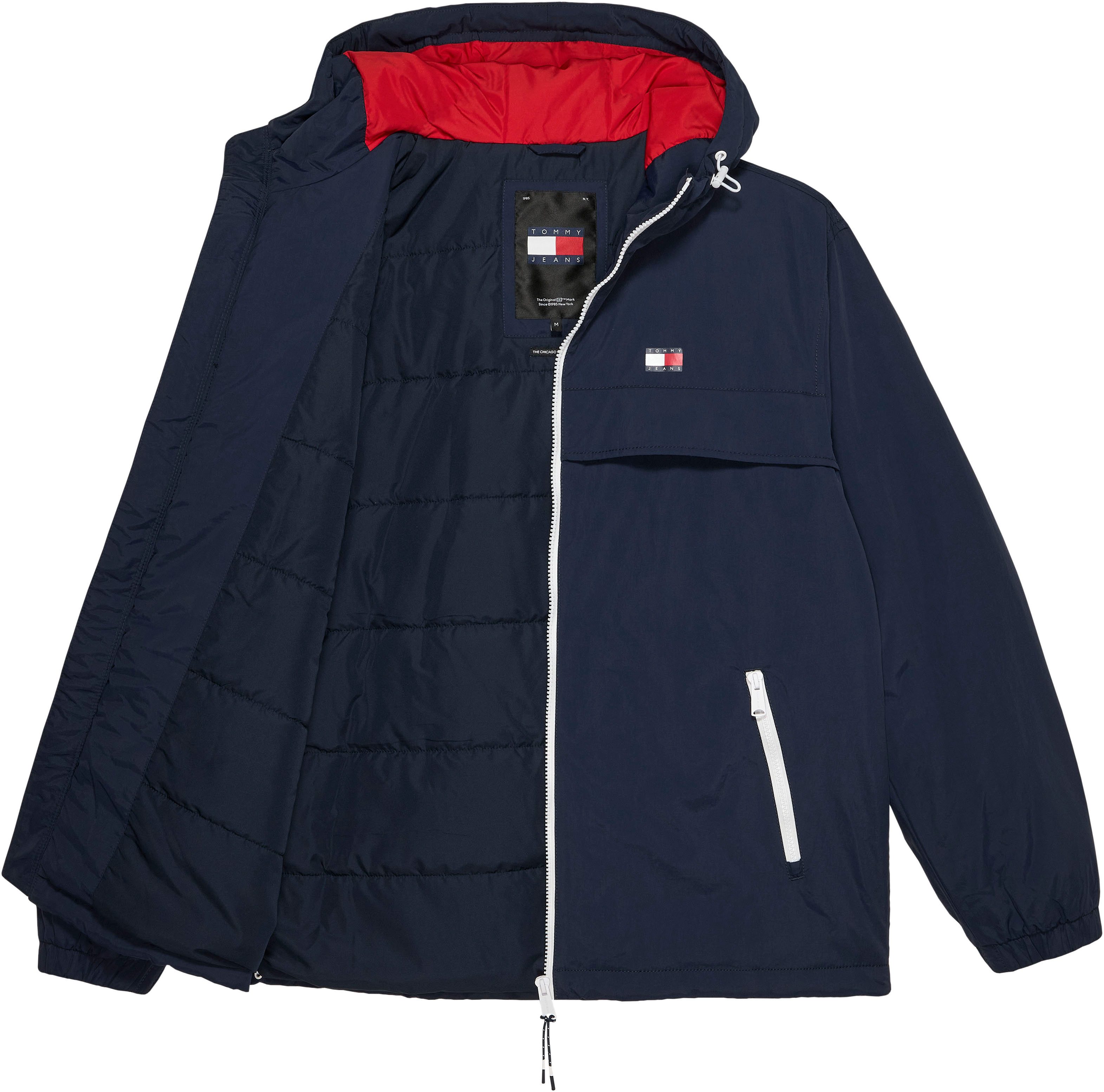 TOMMY JEANS Outdoorjack TJM PADDED SOLID CHICAGO EXT