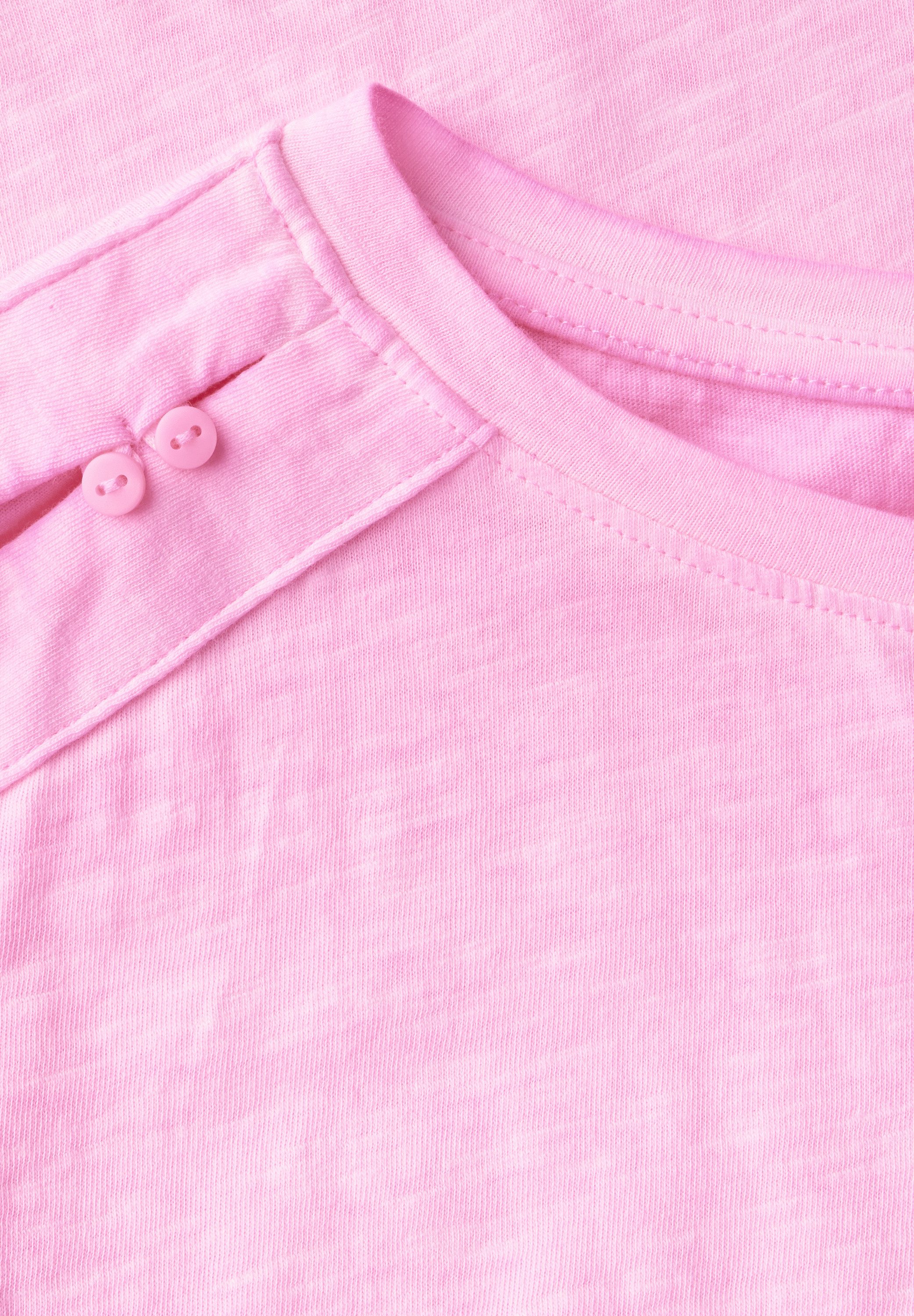 Cecil T-shirt met knoopdetail