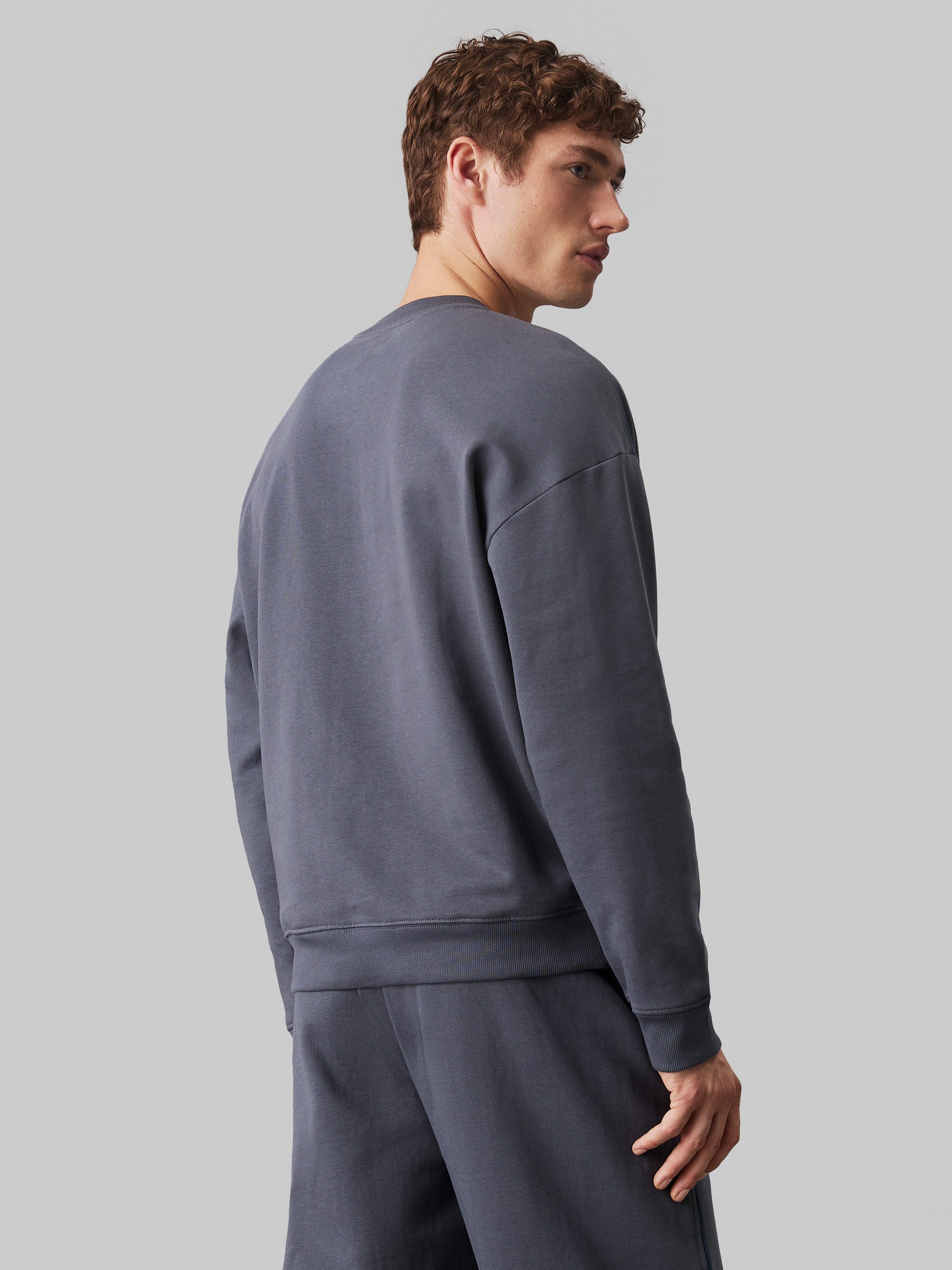 Calvin Klein Sweatshirt L S SWEATSHIRT met logoborduursel