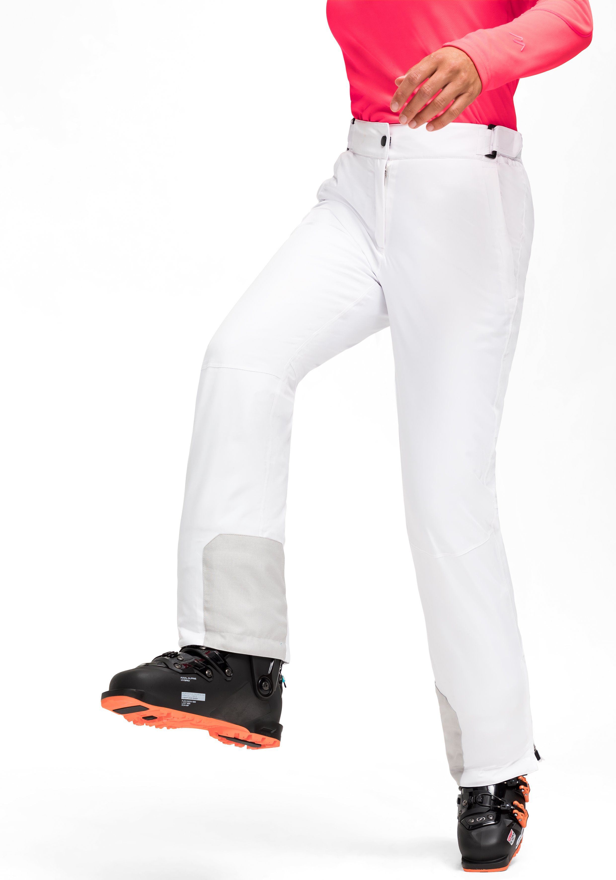 Maier Sports Skibroek Steffi Slim Dames sneeuwbroek, ademend, wind/waterdicht, slim fit