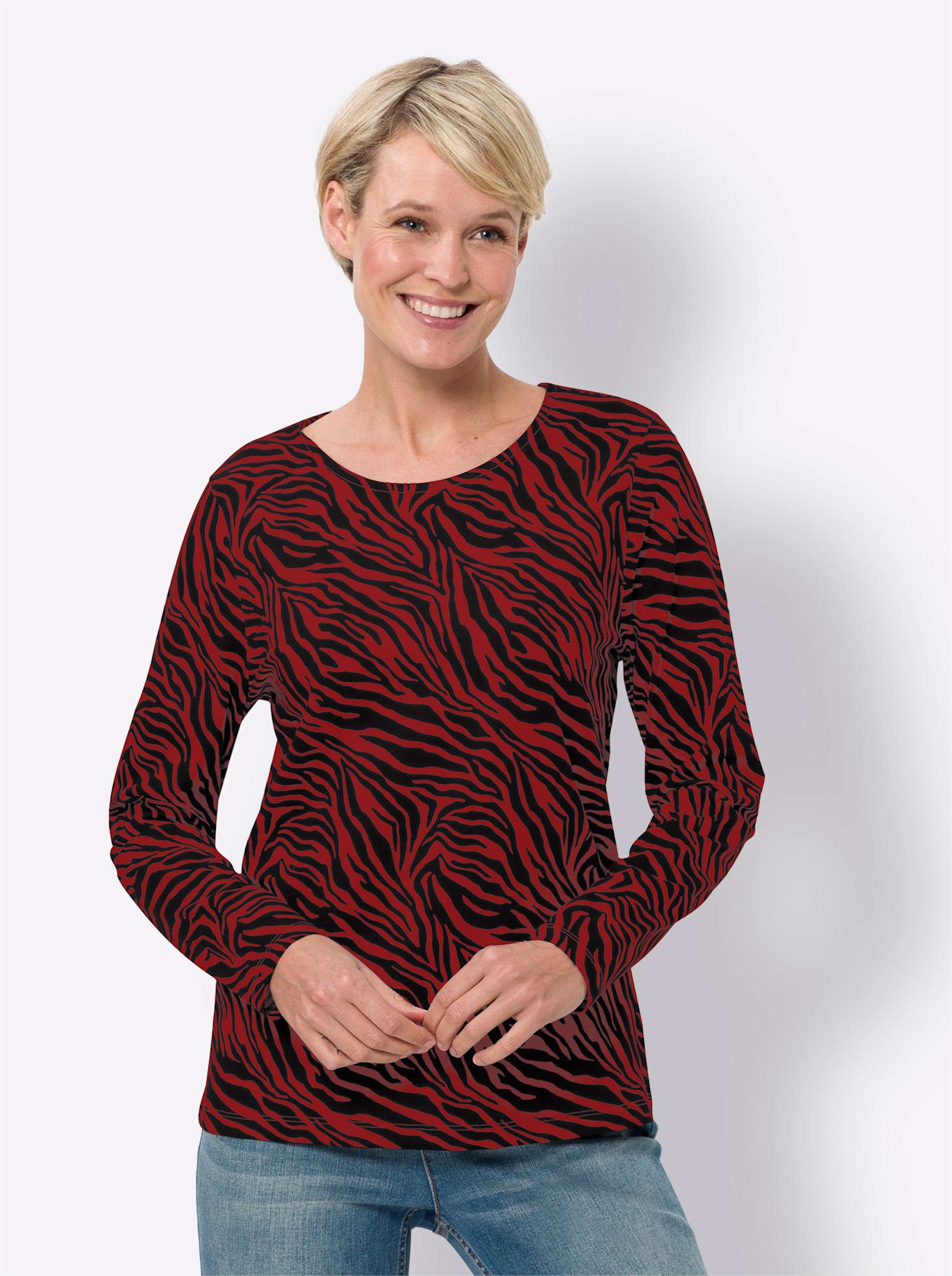 Classic Basics Shirt met lange mouwen (1-delig)