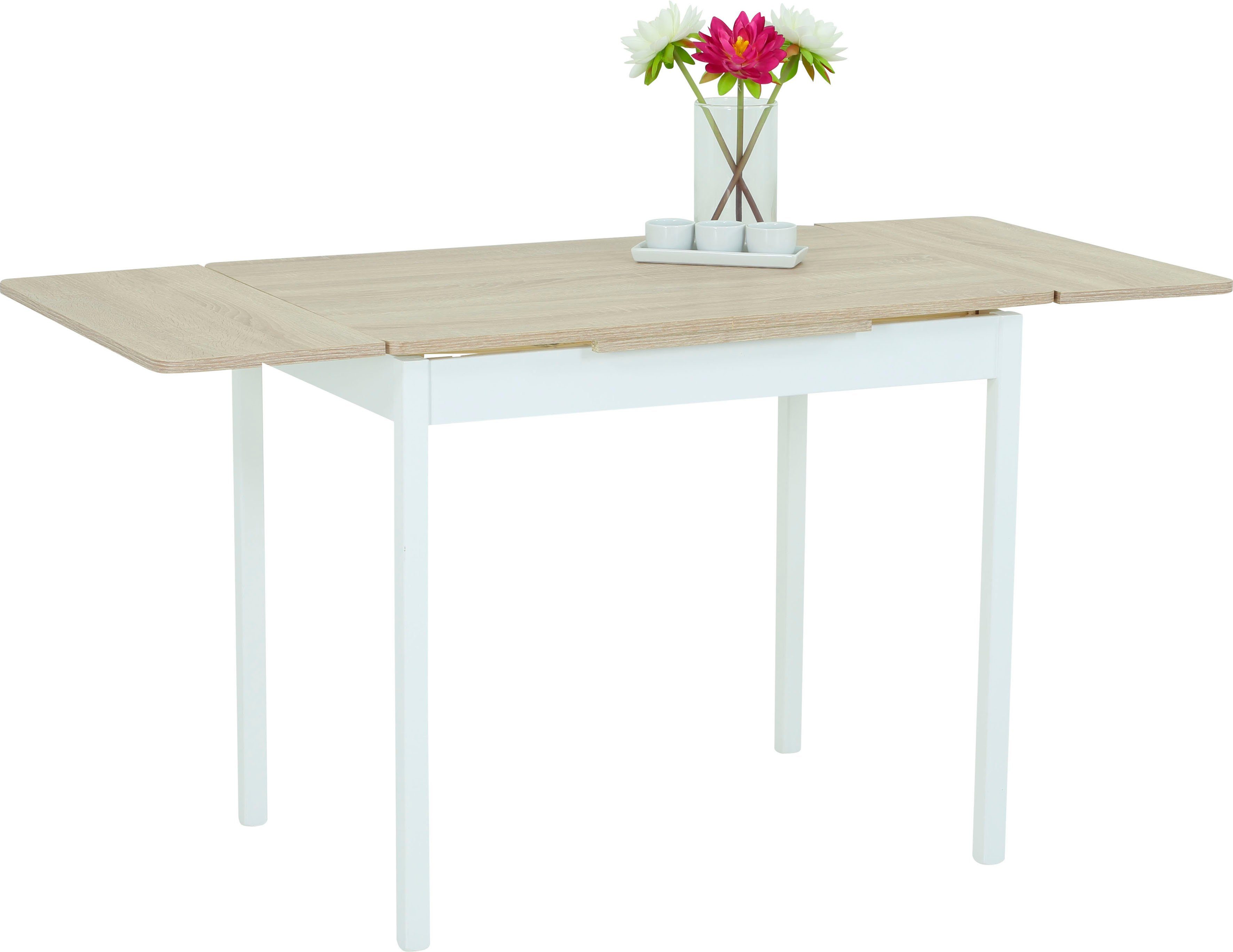 HELA Eettafel Kiel I T P uittrekbaar 90-142 cm