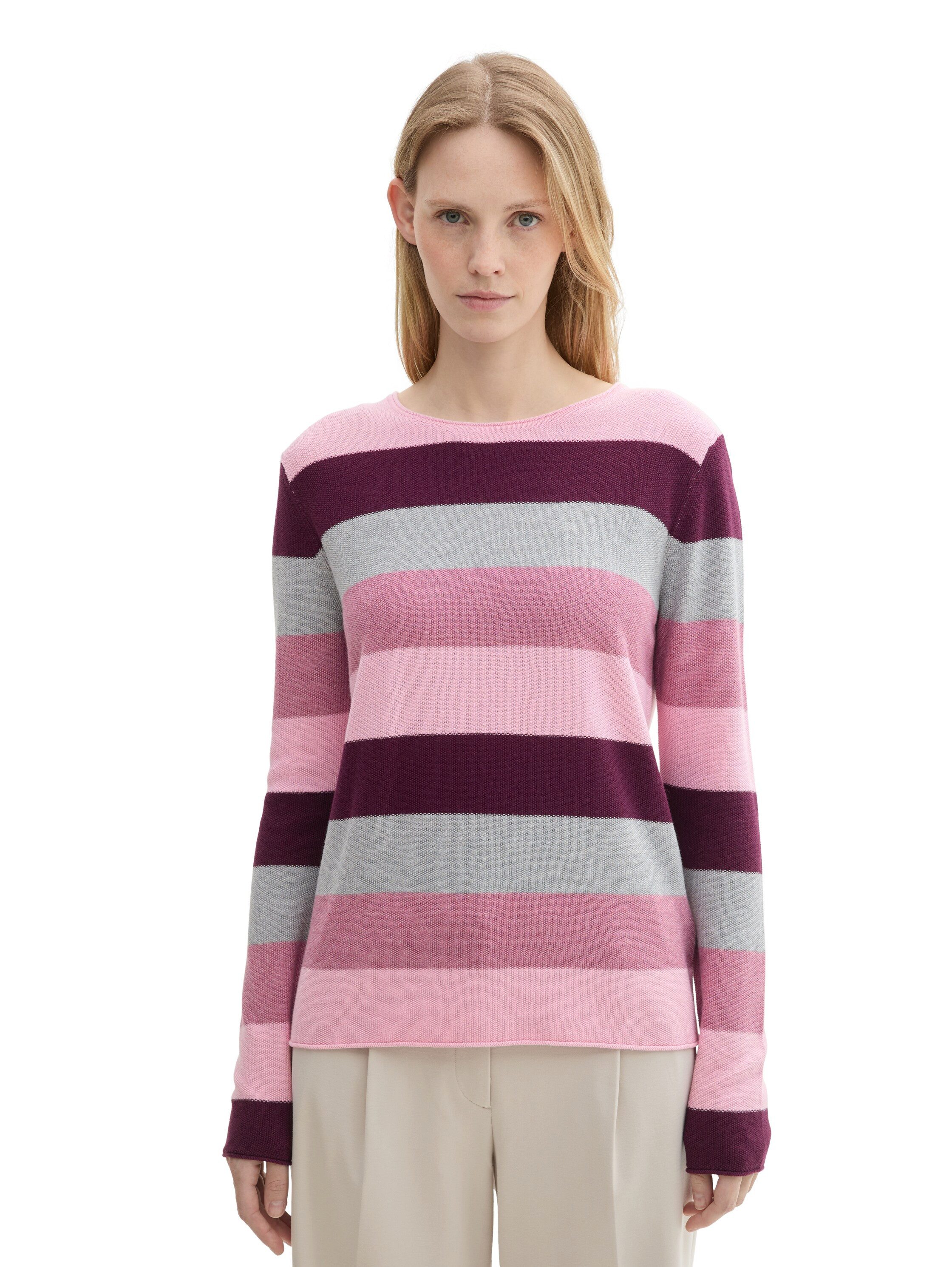 Tom Tailor Gebreide trui OTTO met viscose