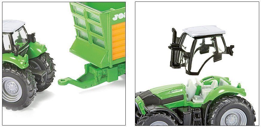 Siku Speelgoed-tractor SIKU Farmer, Deutz-voertuigen Agrotron X720 (1848)