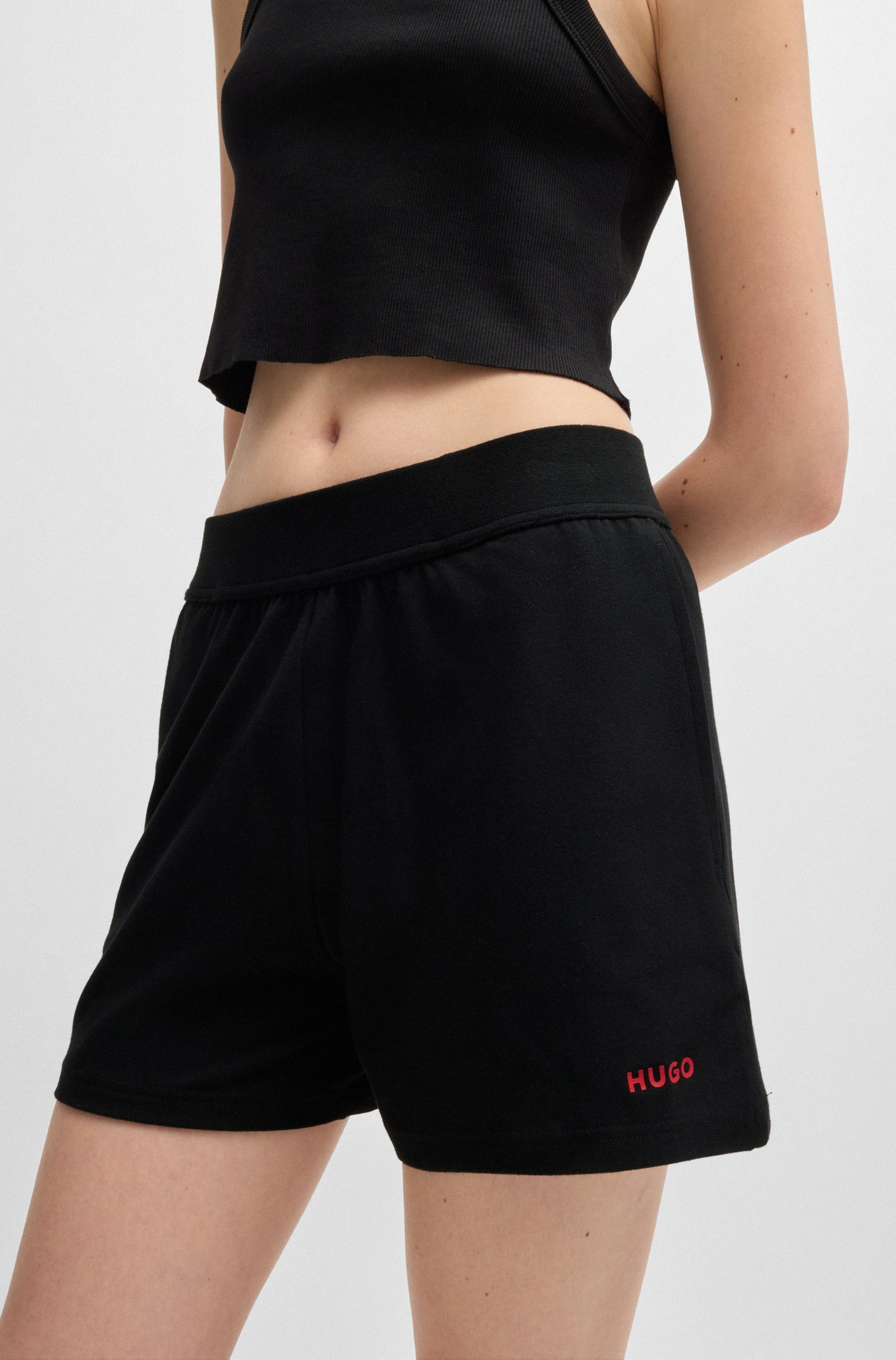 HUGO underwear Short SHUFFLE_SHORTS met een logo-opschrift (set)