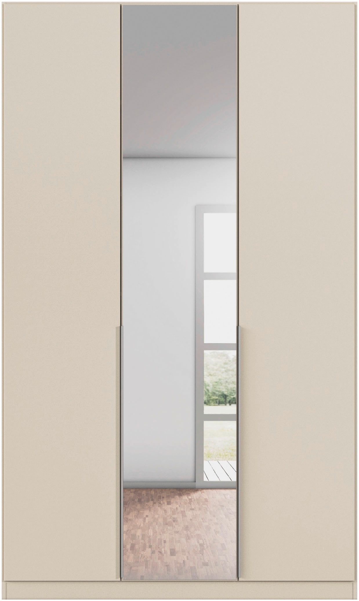 rauch Draaideurkast Kledingkast kast garderobe AGORDO met decor- of hoogglansfront doordachte binnenuitrusting, in 6 breedtes en 2 hoogtes made in germany