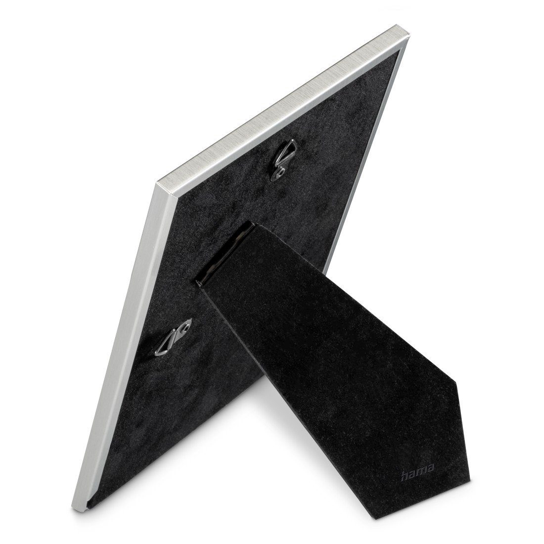 Hama Fotolijstje Fotolijst 10 x 15 cm voor 1 foto, om op te hangen en te plaatsen, zilverkleur (1 stuk)