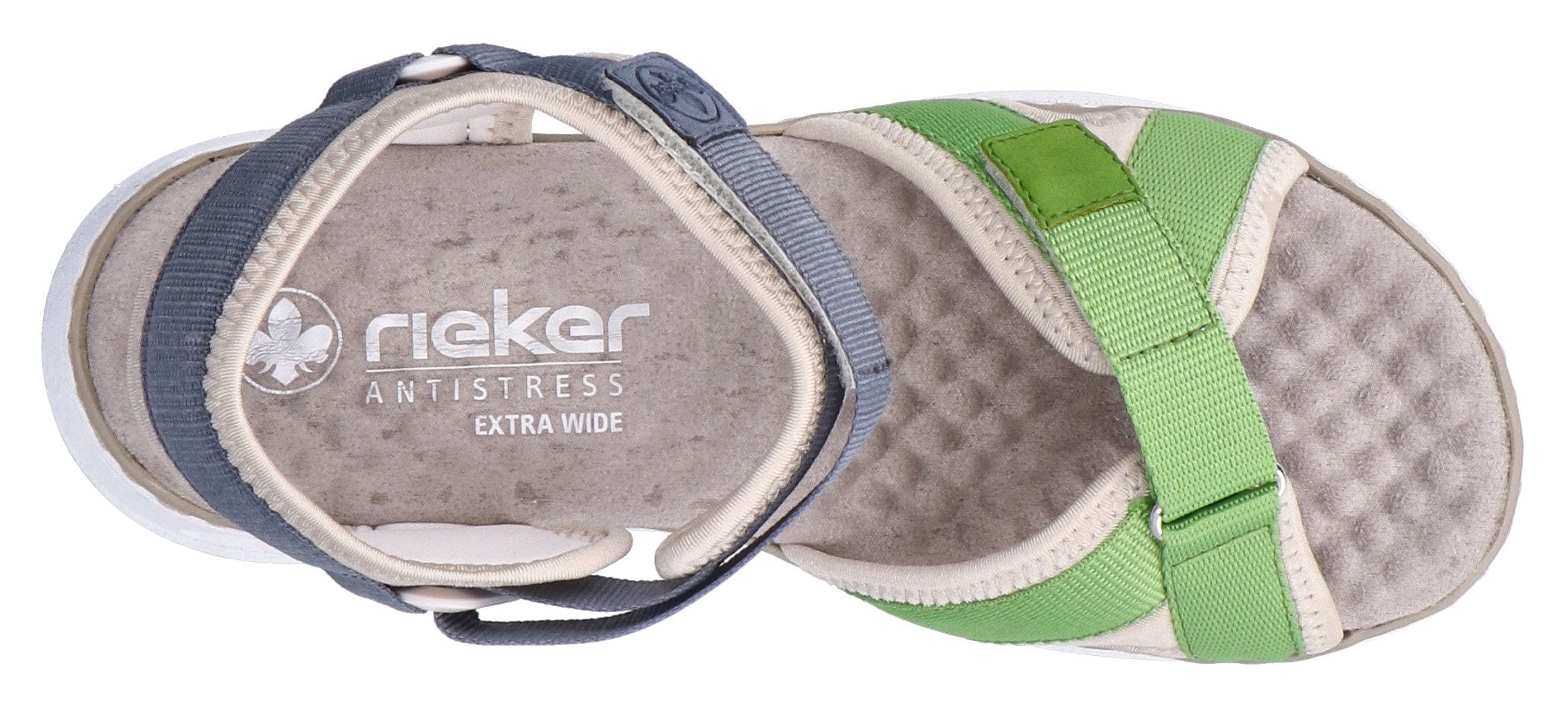 Rieker Trekkingsandalen met praktische klittenbandsluitingen
