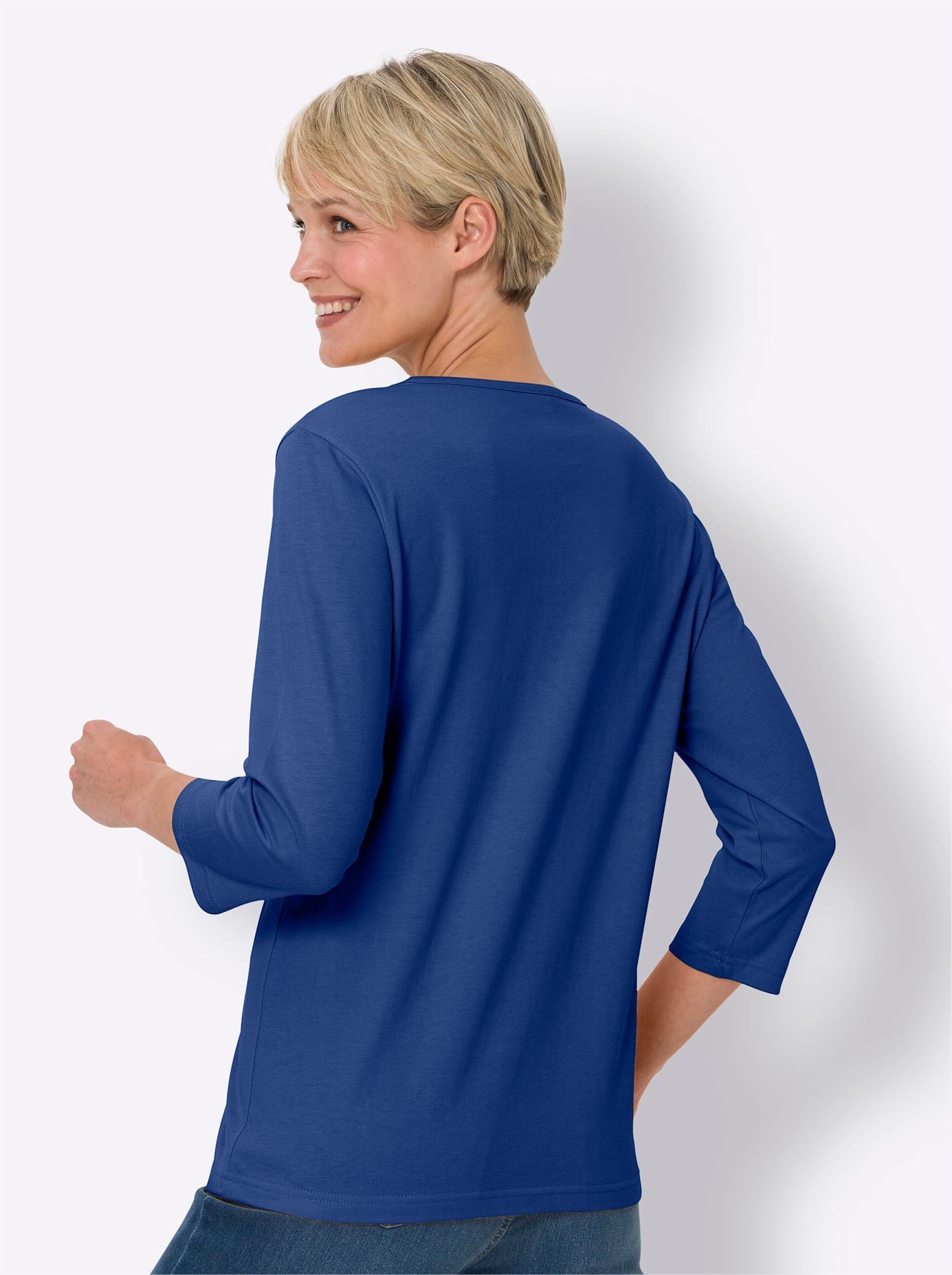 Classic Basics Shirt met 3/4 mouwen Shirt met 3/4-mouwen (1-delig)