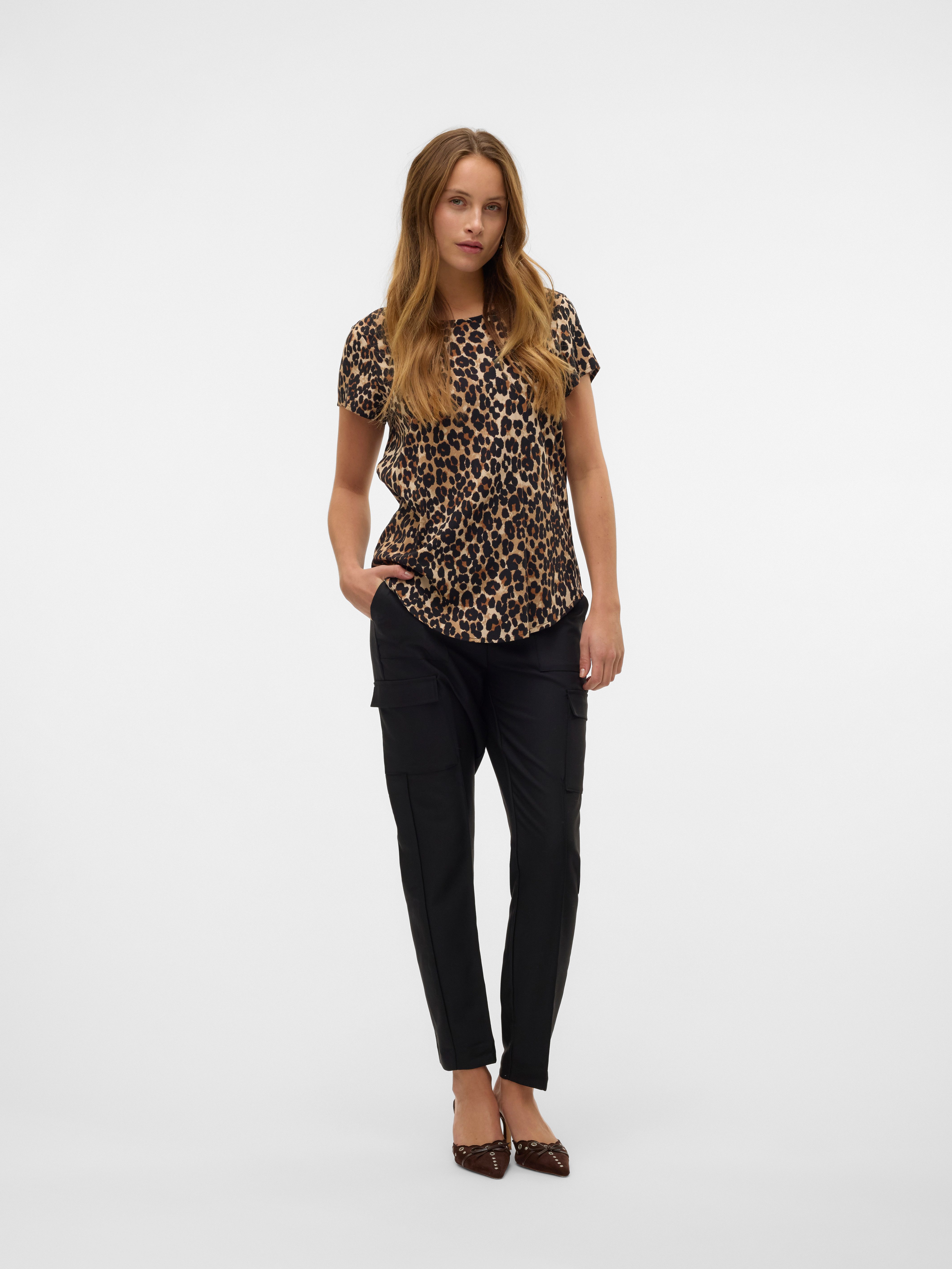 Vero Moda Shirtblouse VMBELLA SS TOP AOP WVN GA