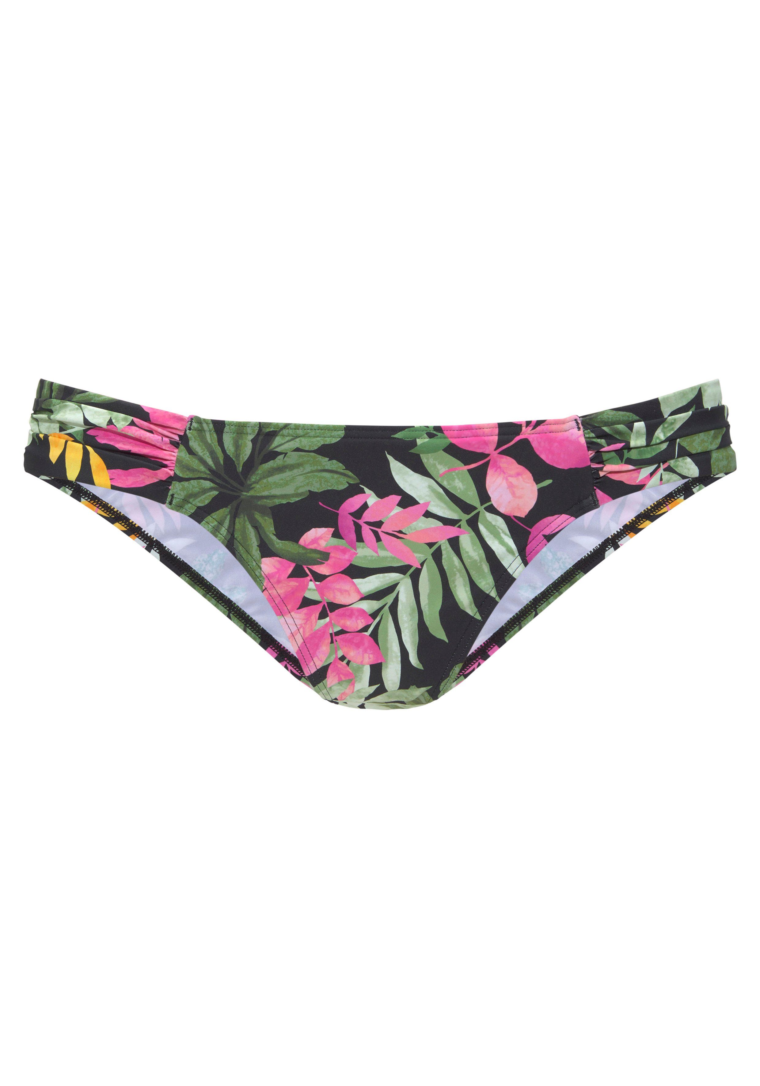 Vivance Bikinibroekje Leilani met aangerimpelde inzetten