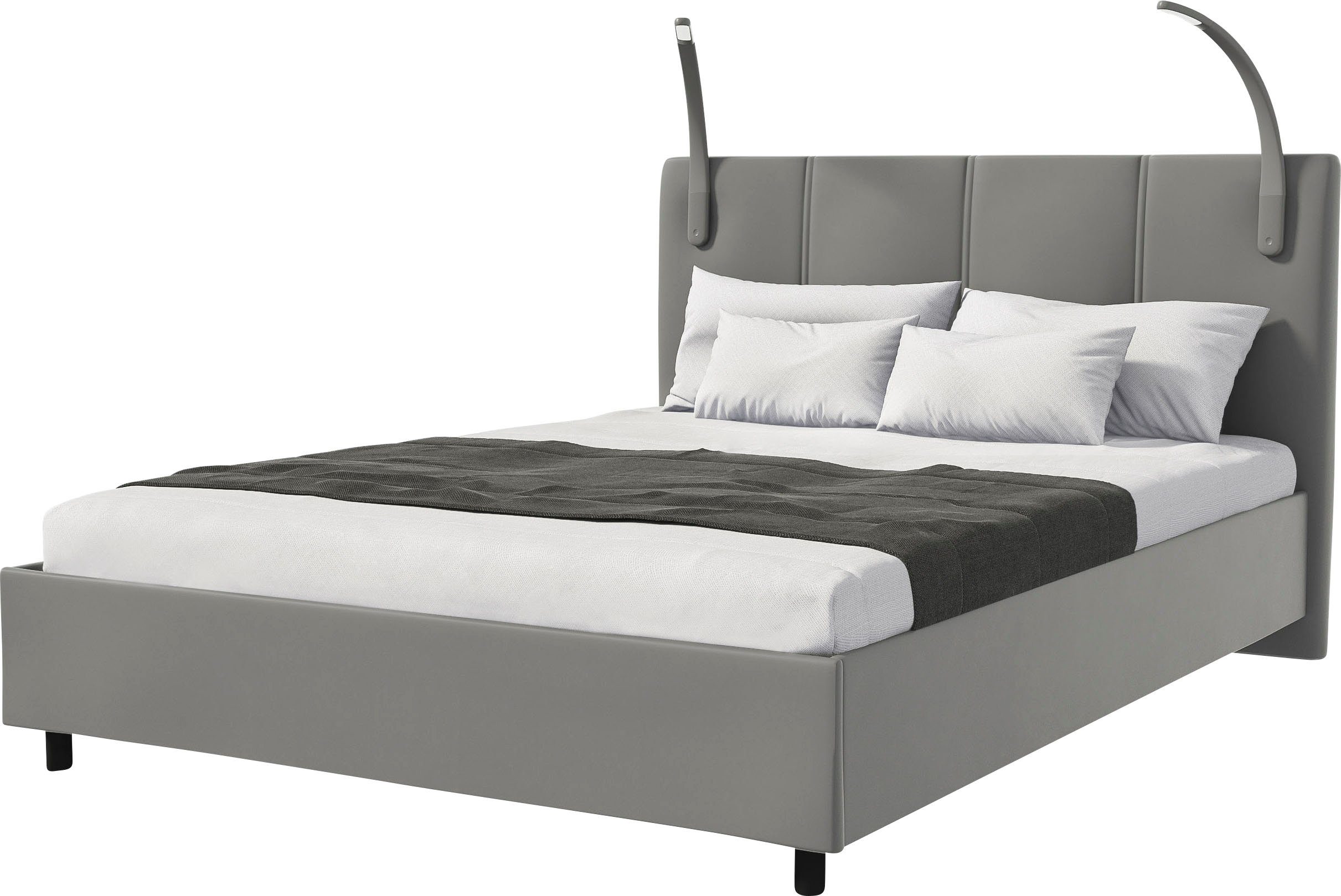 Westfalia Polsterbetten Gestoffeerd bed met ledverlichting