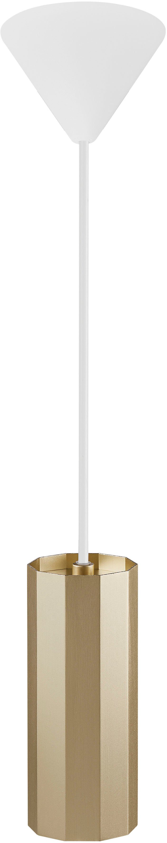 Nordlux Hanglamp Alanis Minimalistisch ontwerp, 10-zijdig profiel, matzwart (1 stuk)